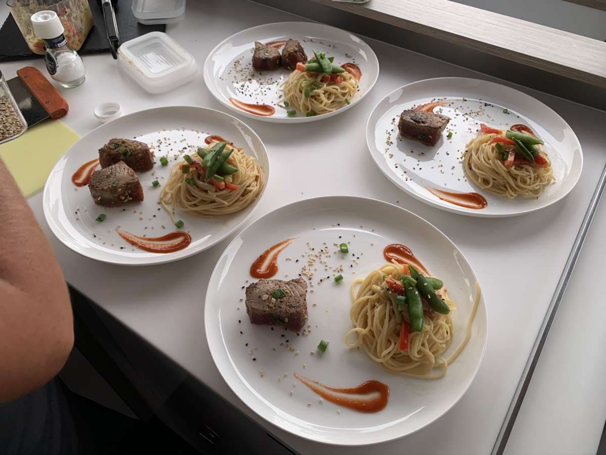 Sample menu image