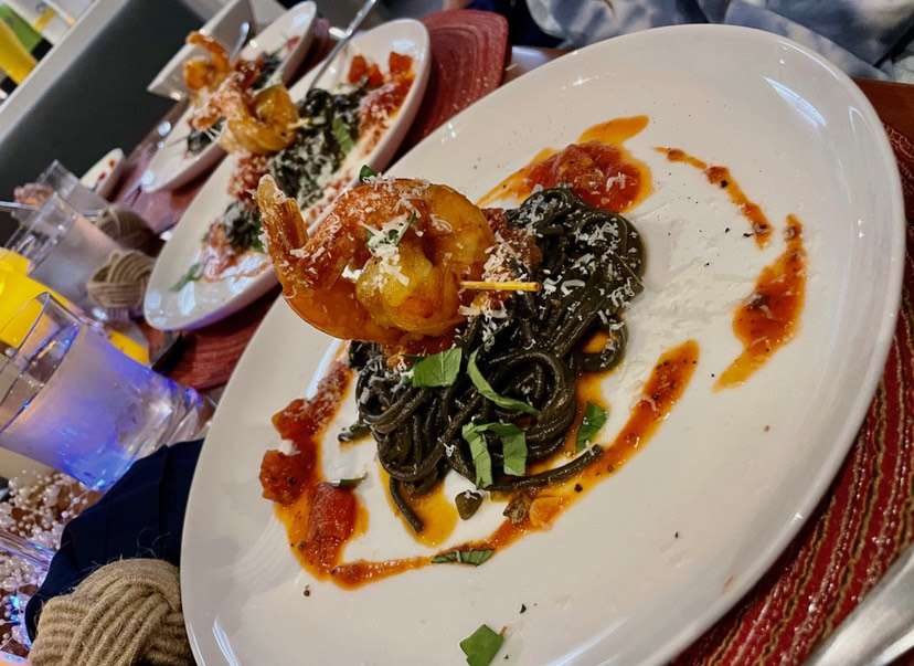 Sample menu image