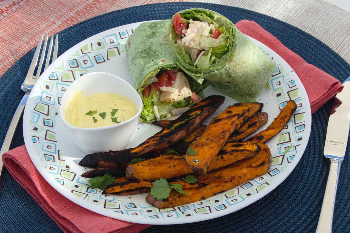 Sample menu image