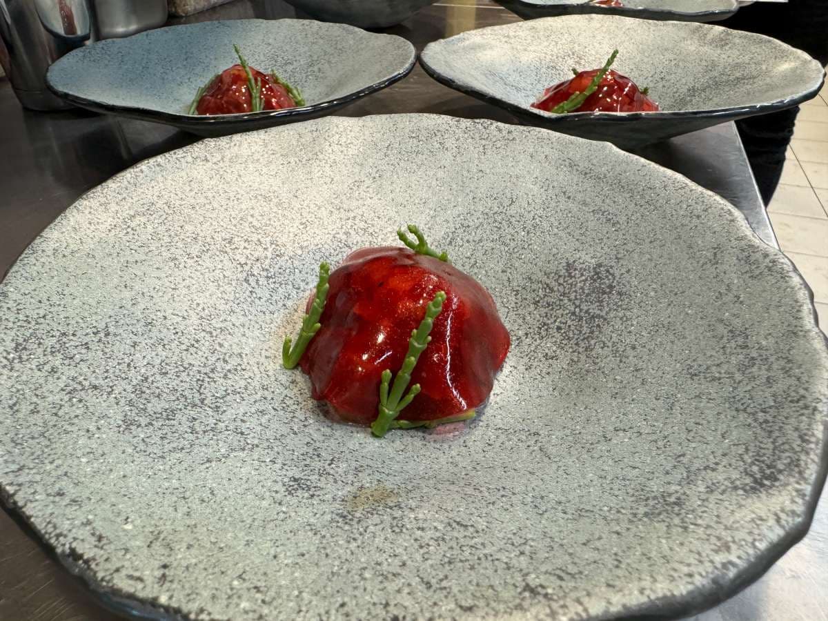 Sample menu image
