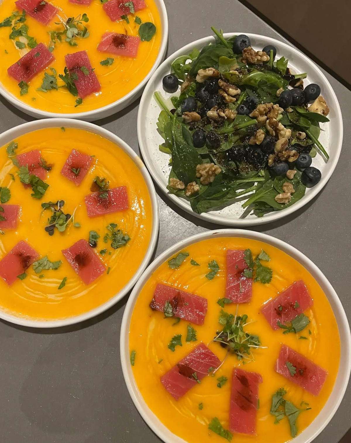 Sample menu image