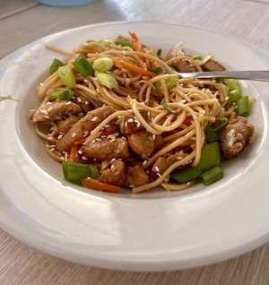 Sample menu image