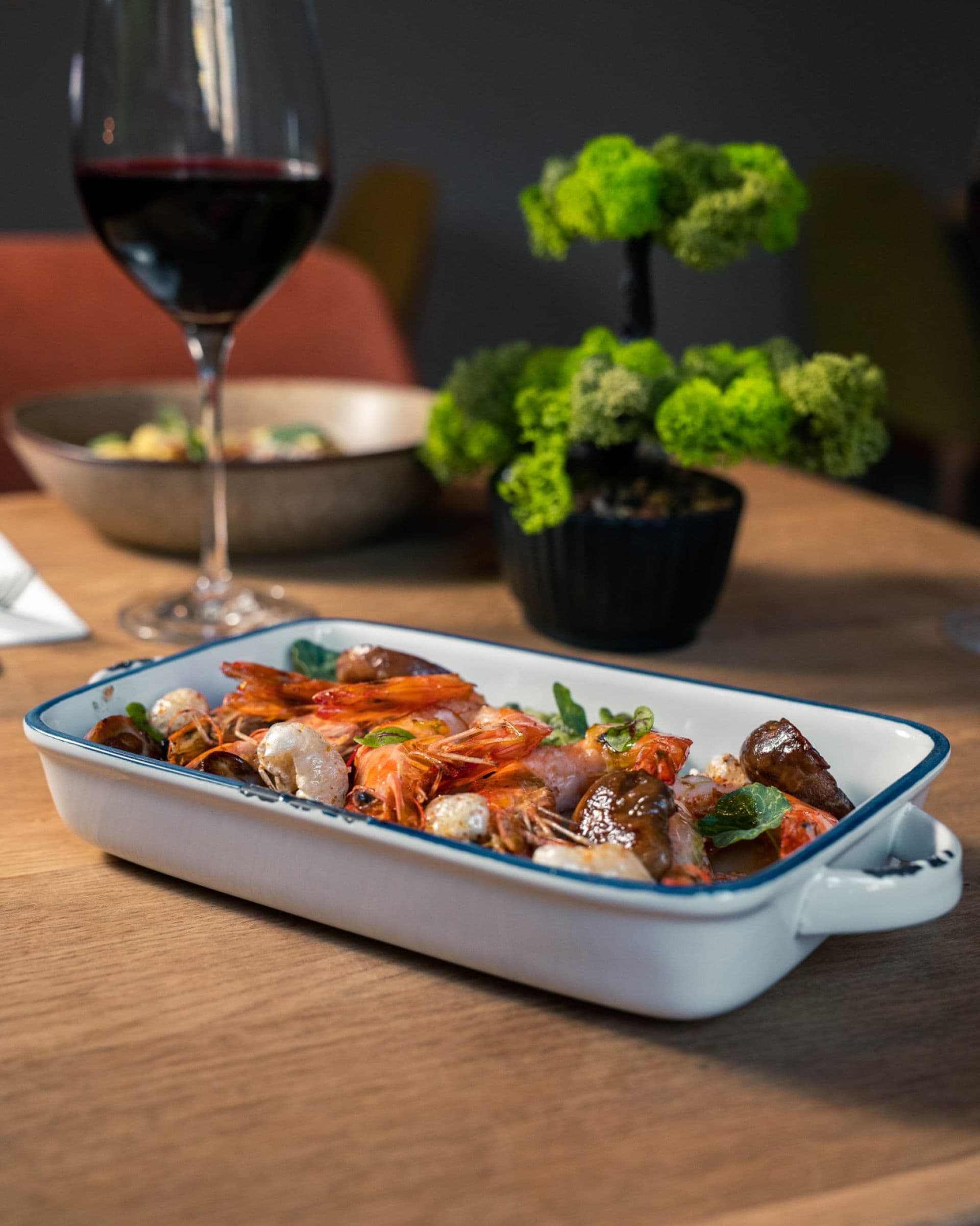 Sample menu image