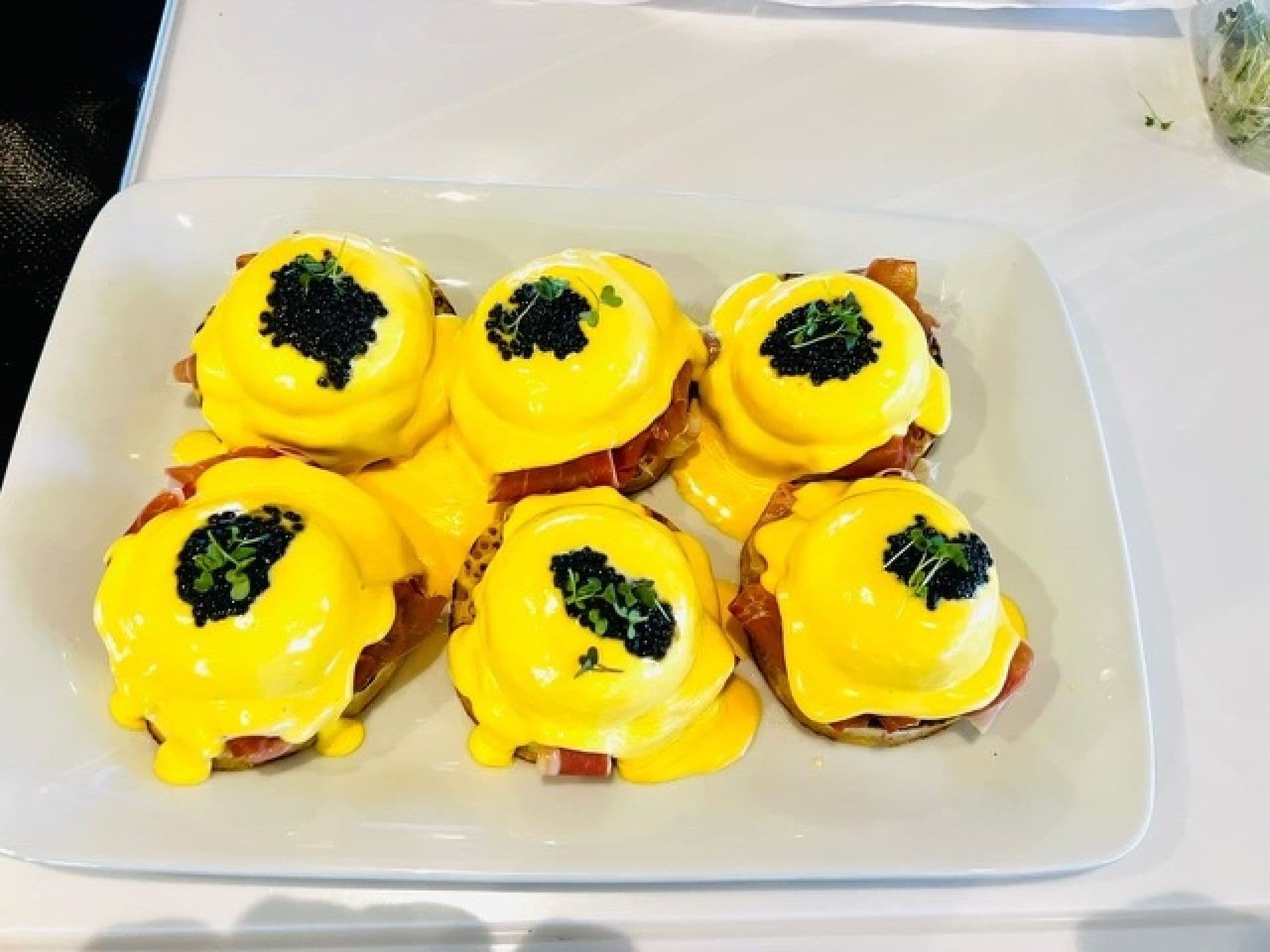 Sample menu image