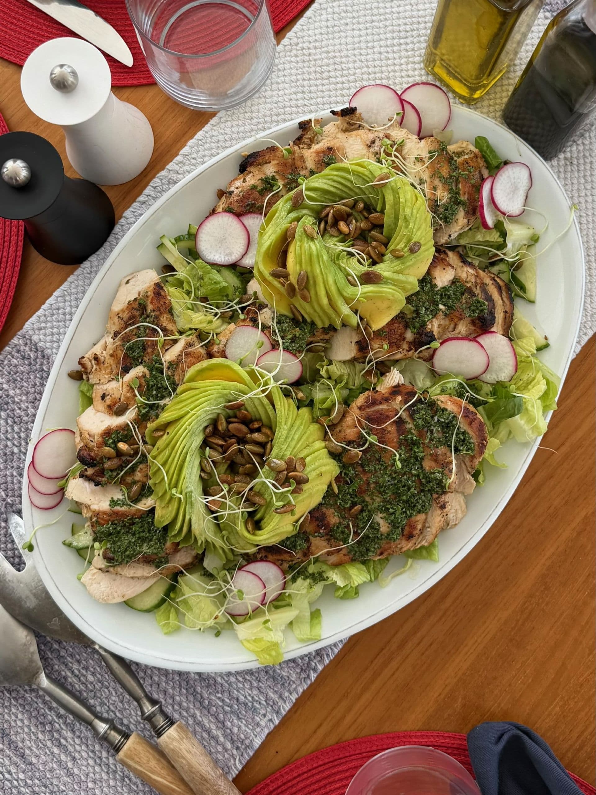 Sample menu image
