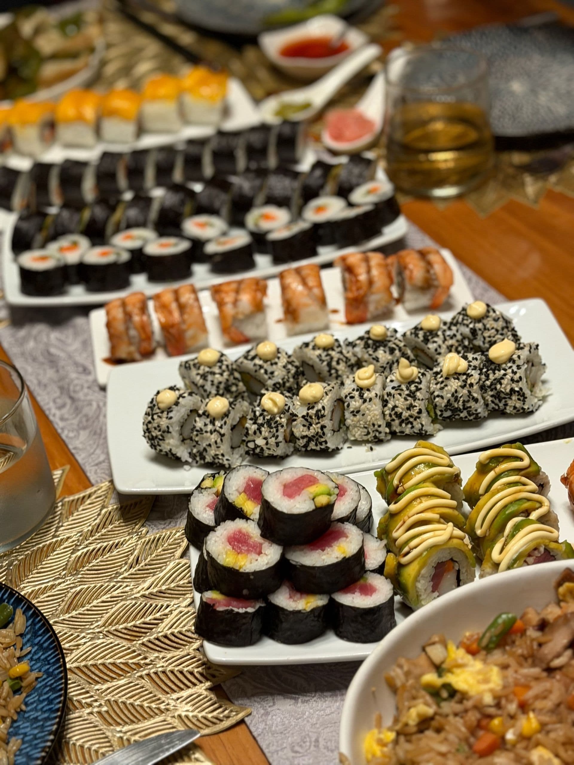 Sample menu image