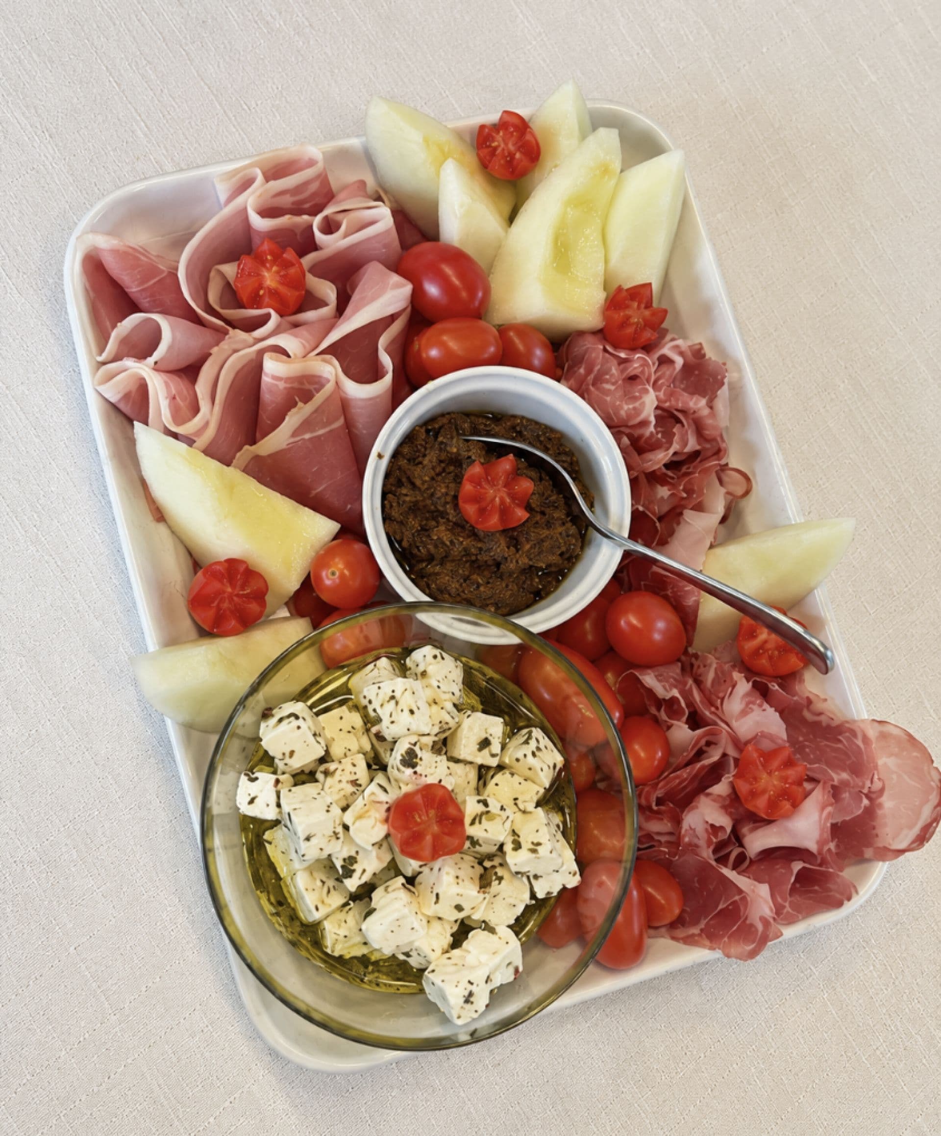 Sample menu image
