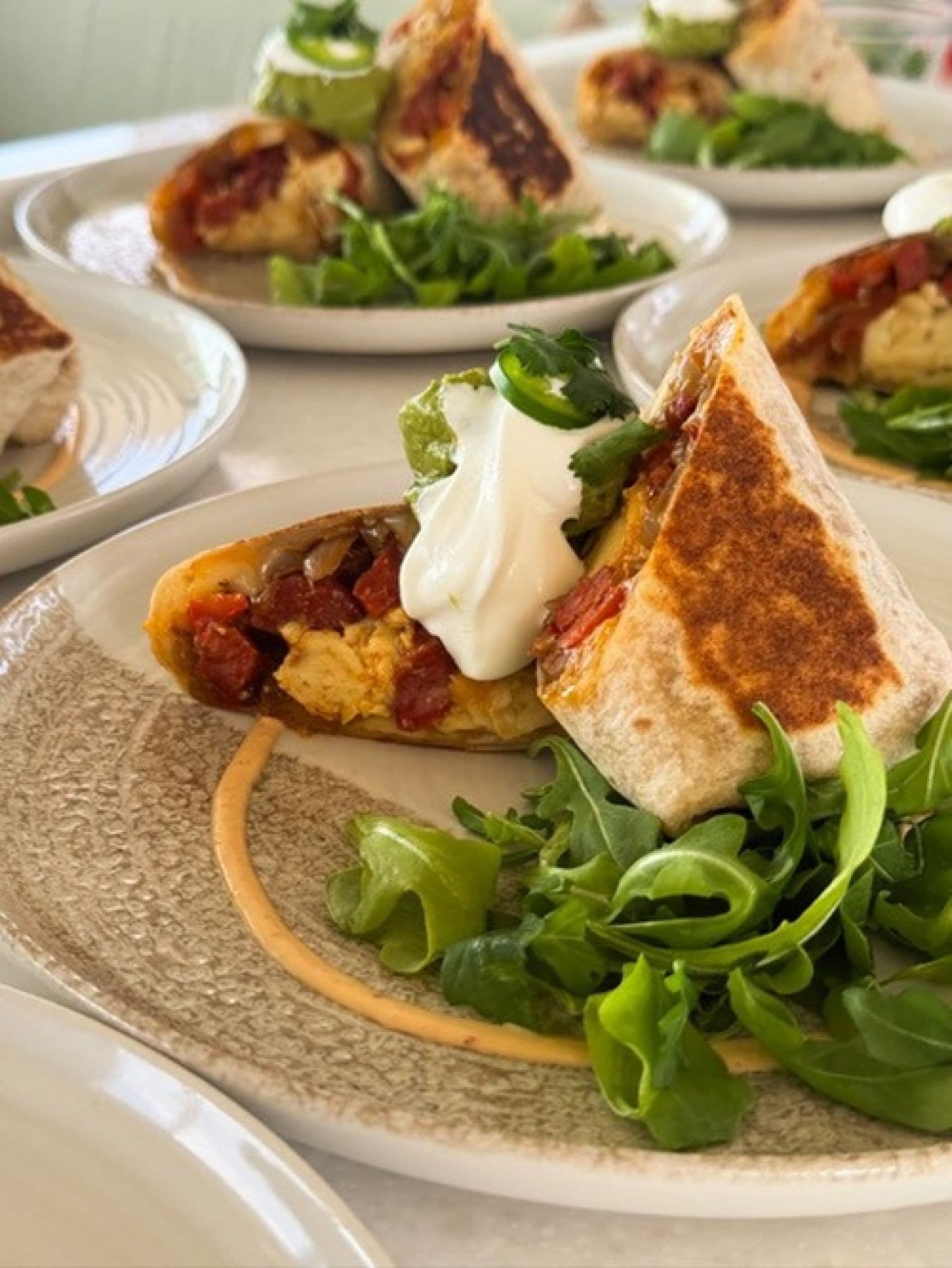Sample menu image