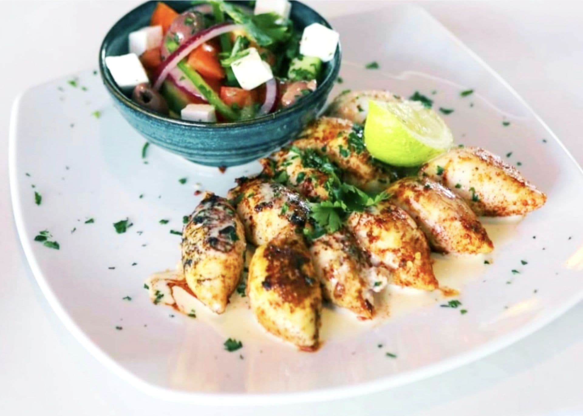 Sample menu image