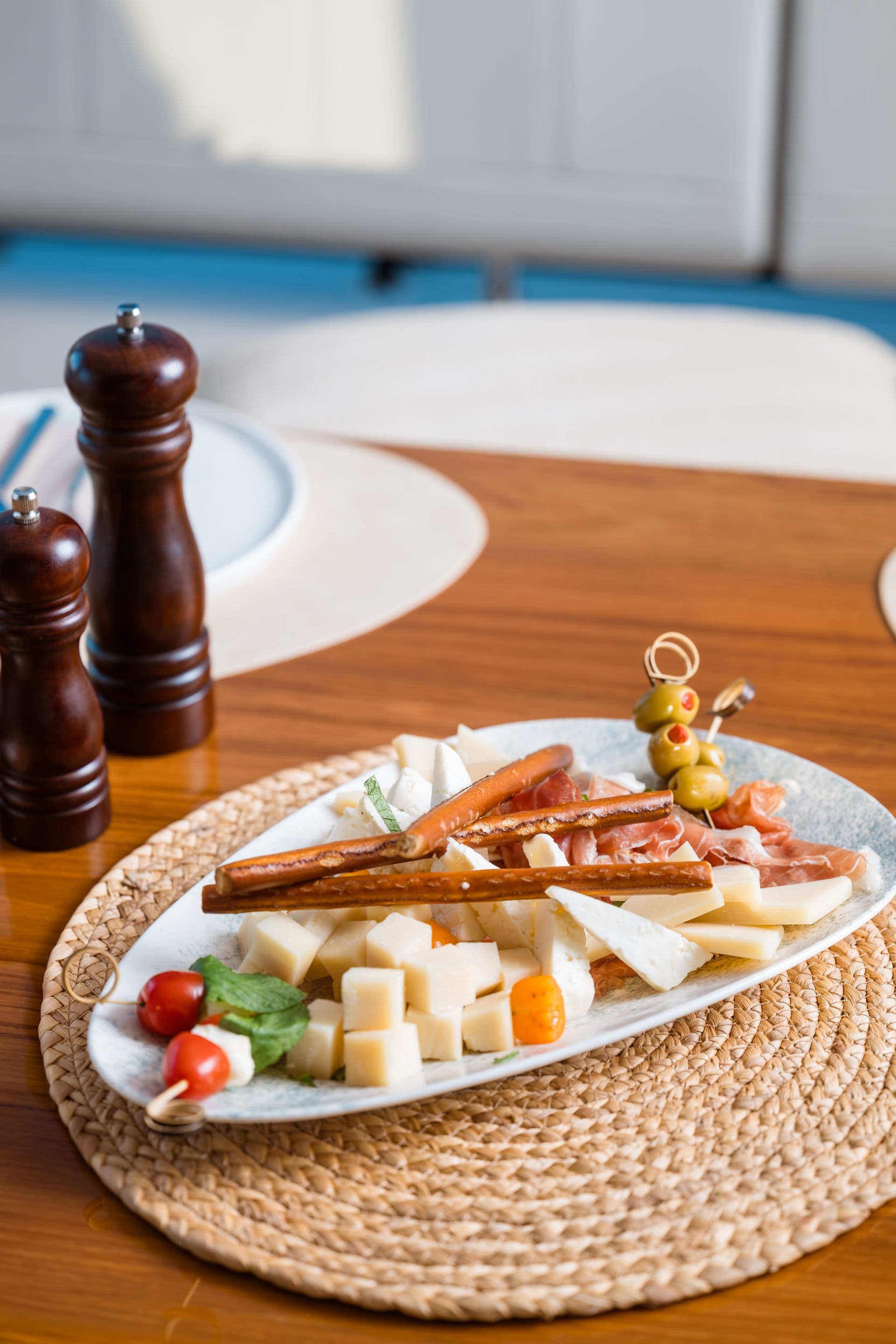 Sample menu image