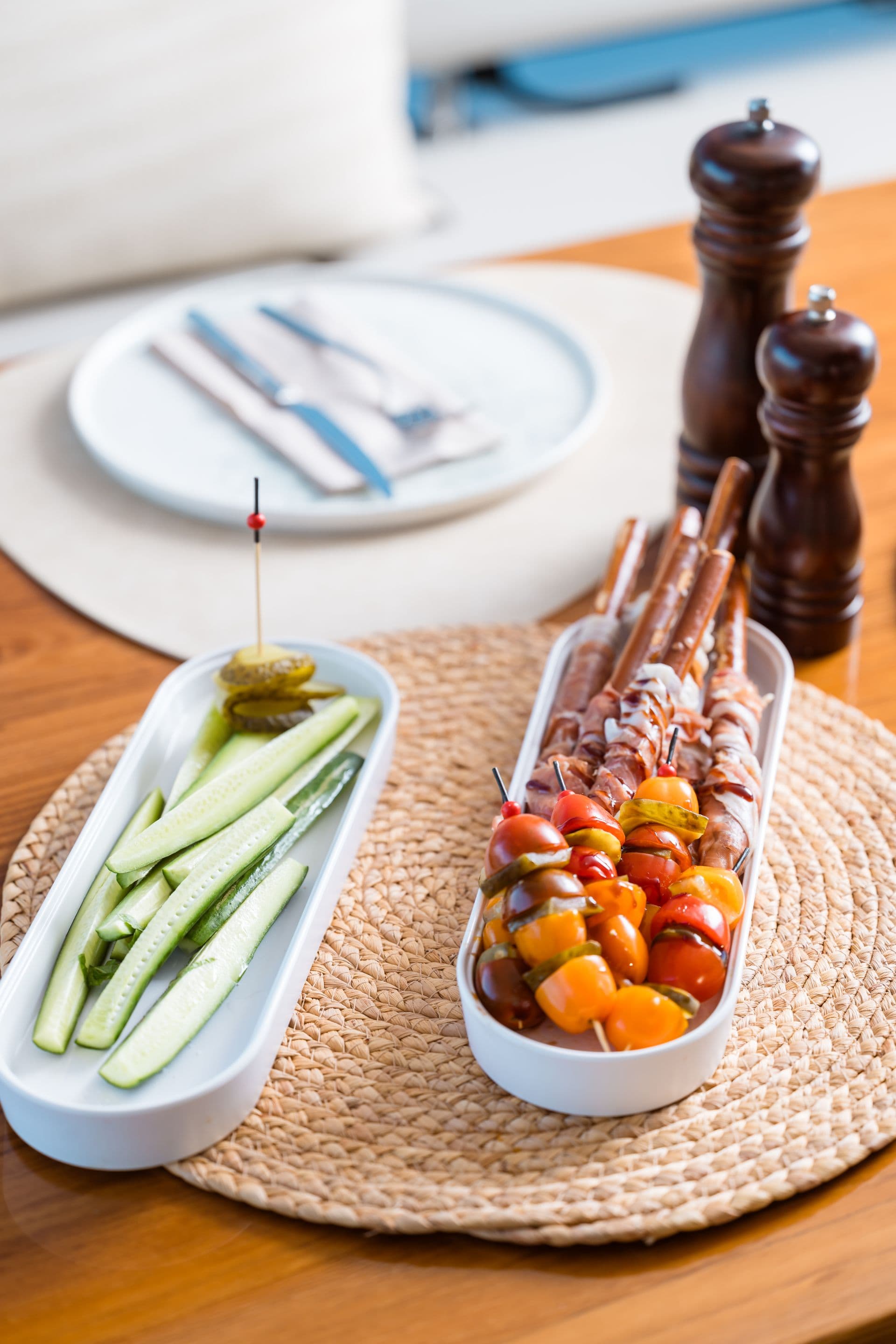 Sample menu image