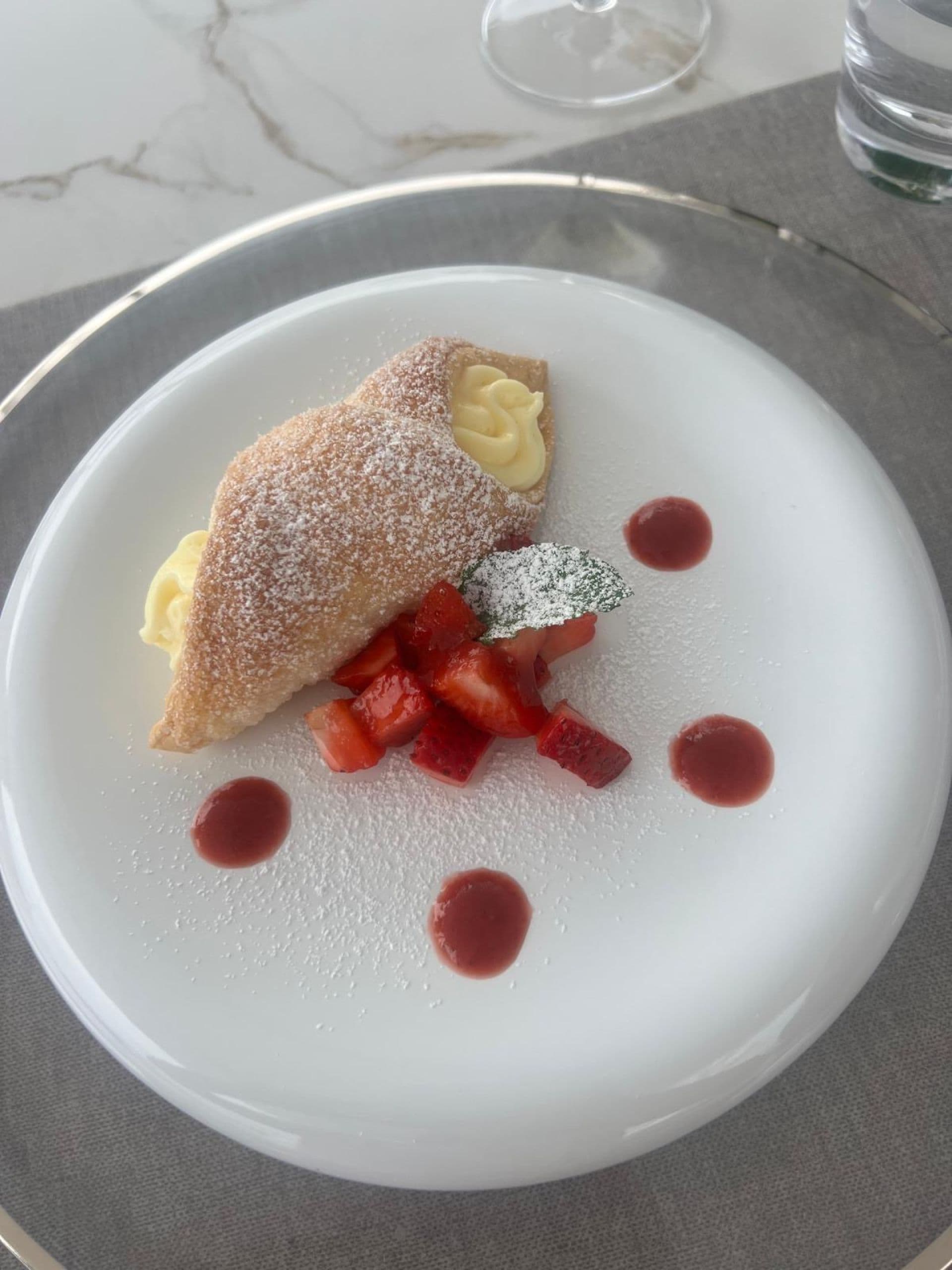Sample menu image