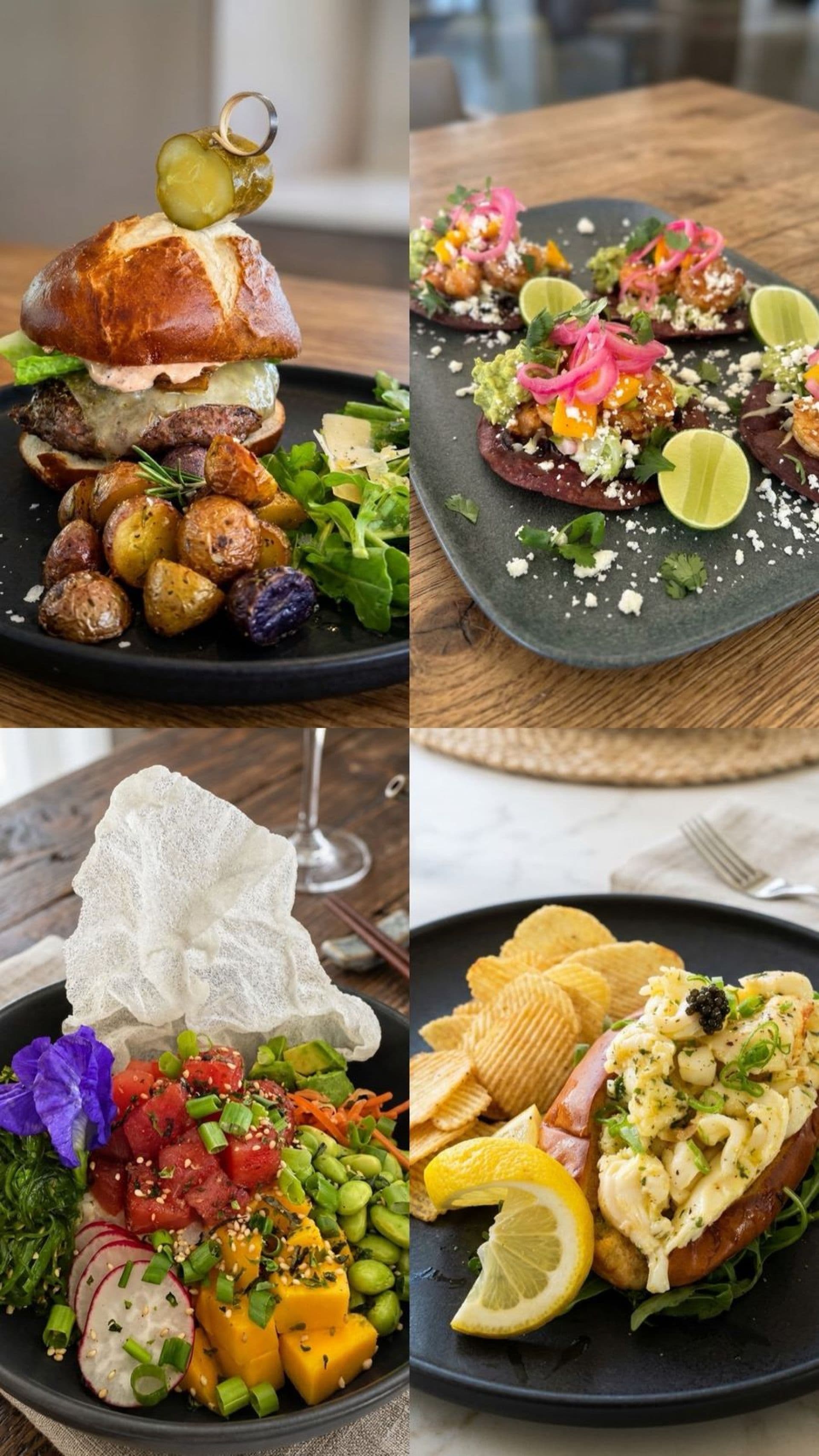 Sample menu image