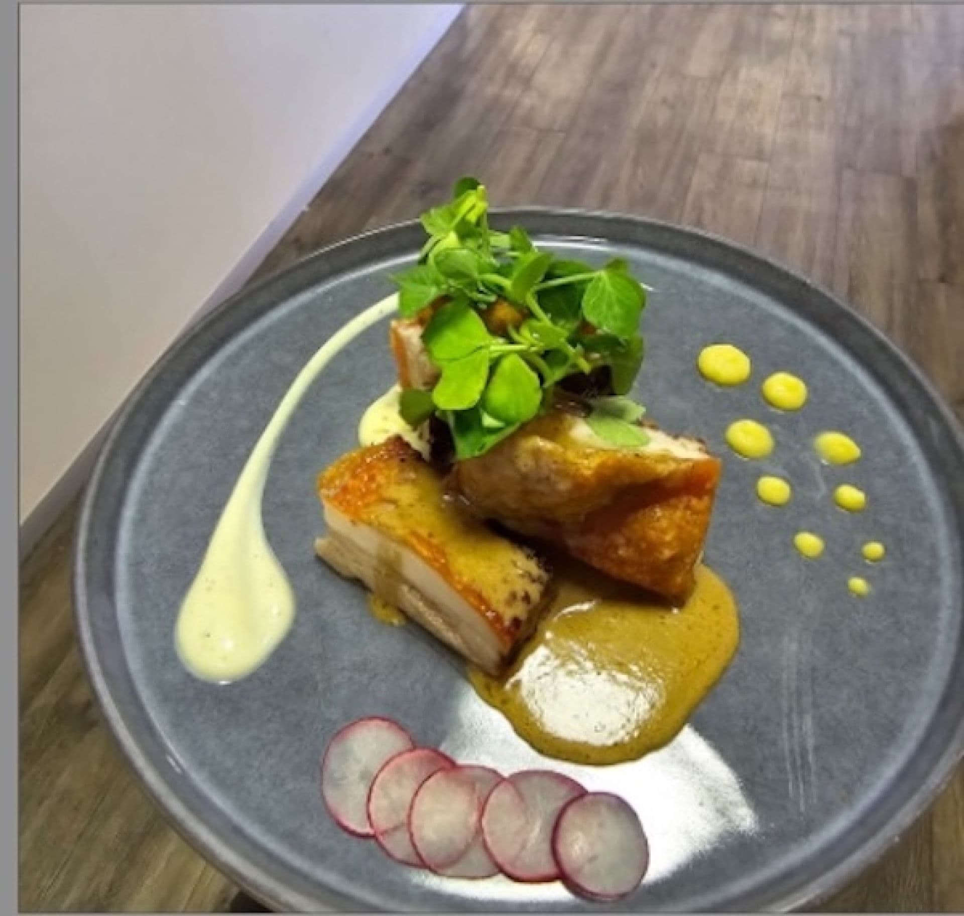 Sample menu image