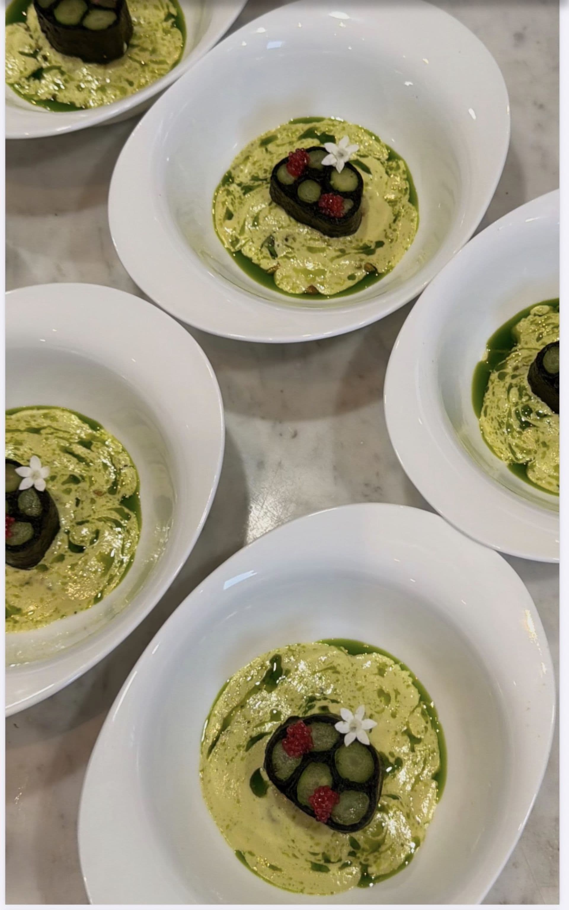 Sample menu image
