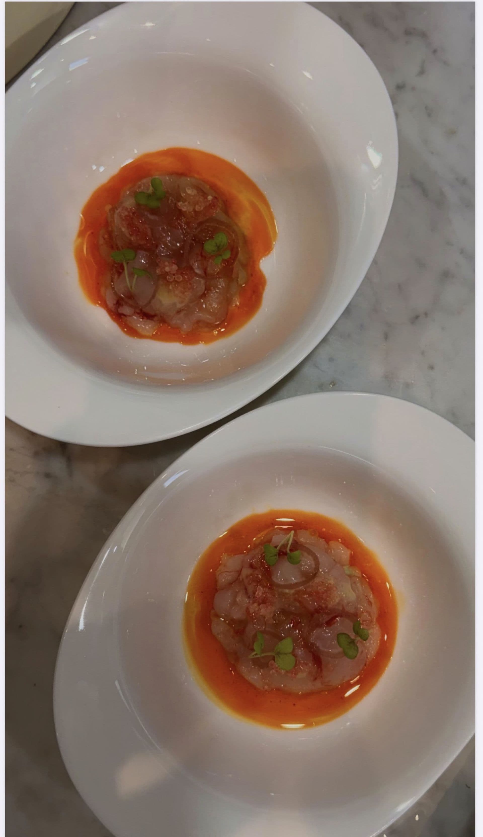 Sample menu image