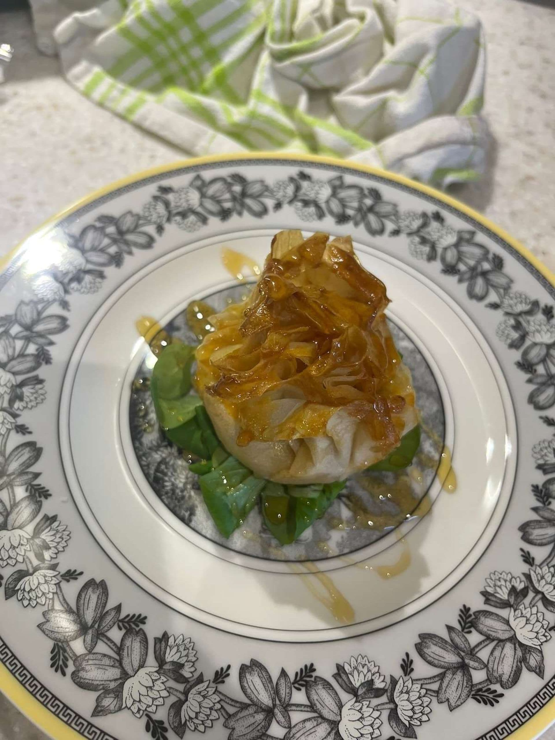 Sample menu image
