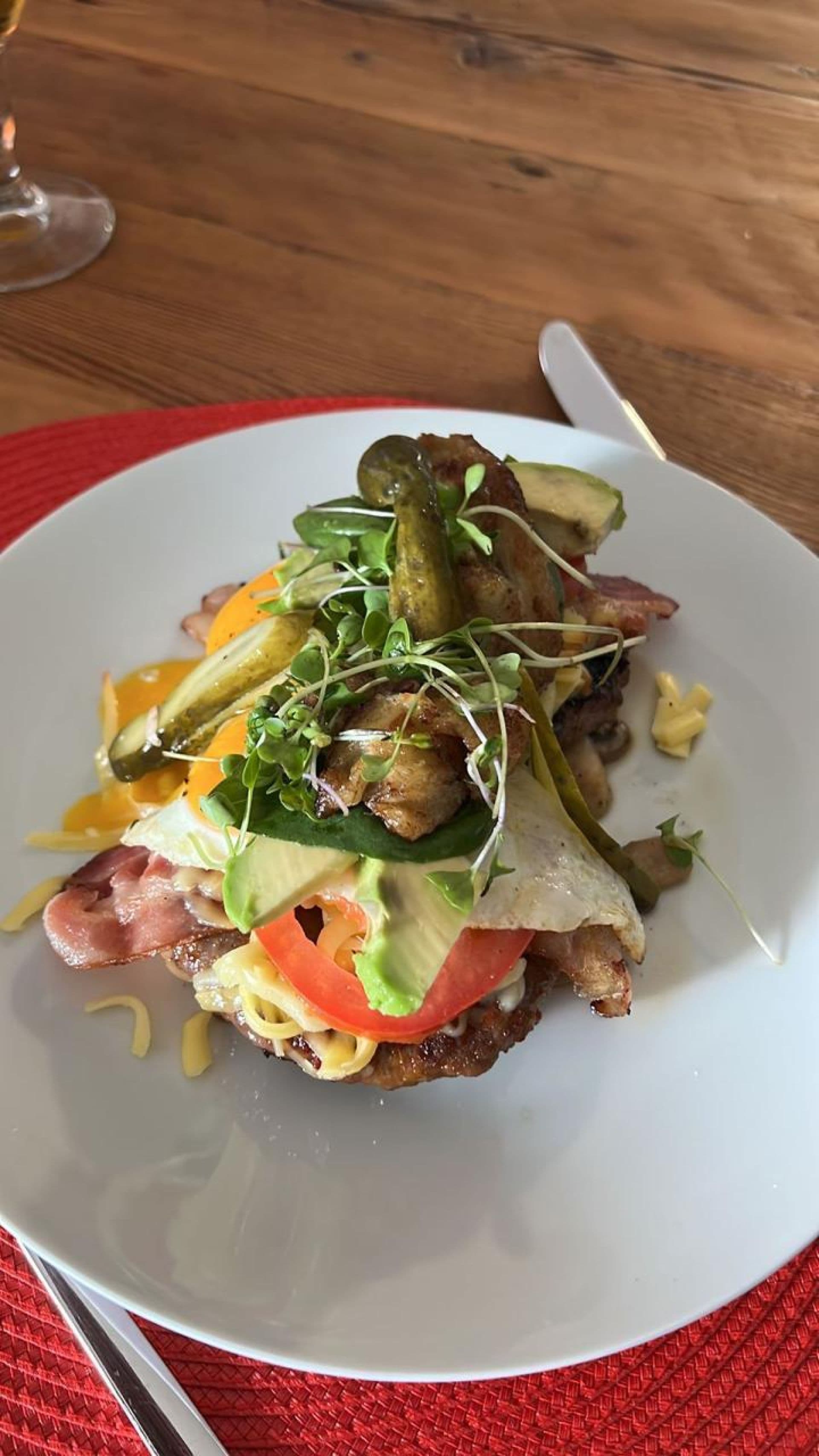 Sample menu image