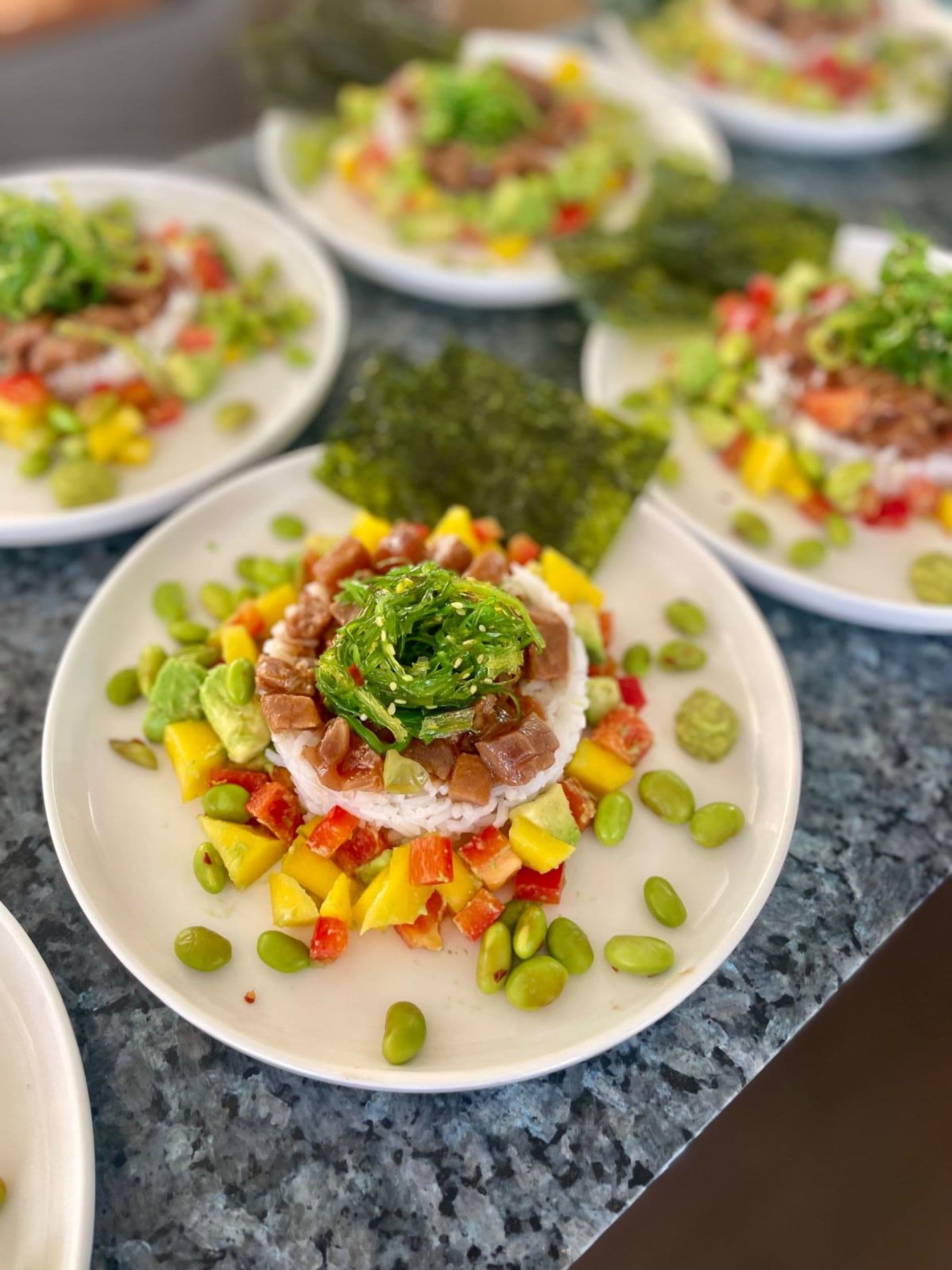 Sample menu image