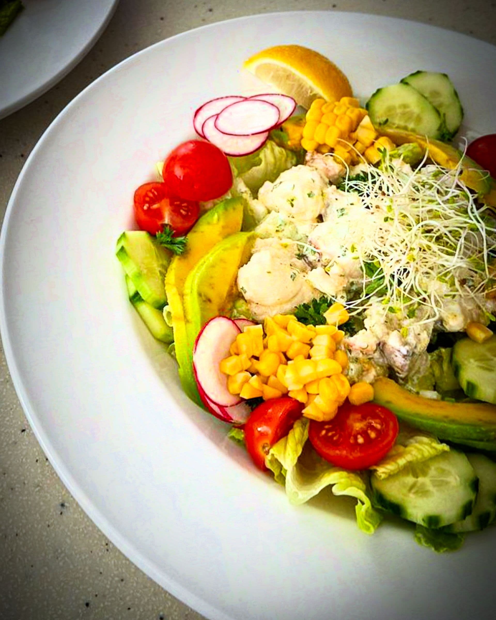 Sample menu image