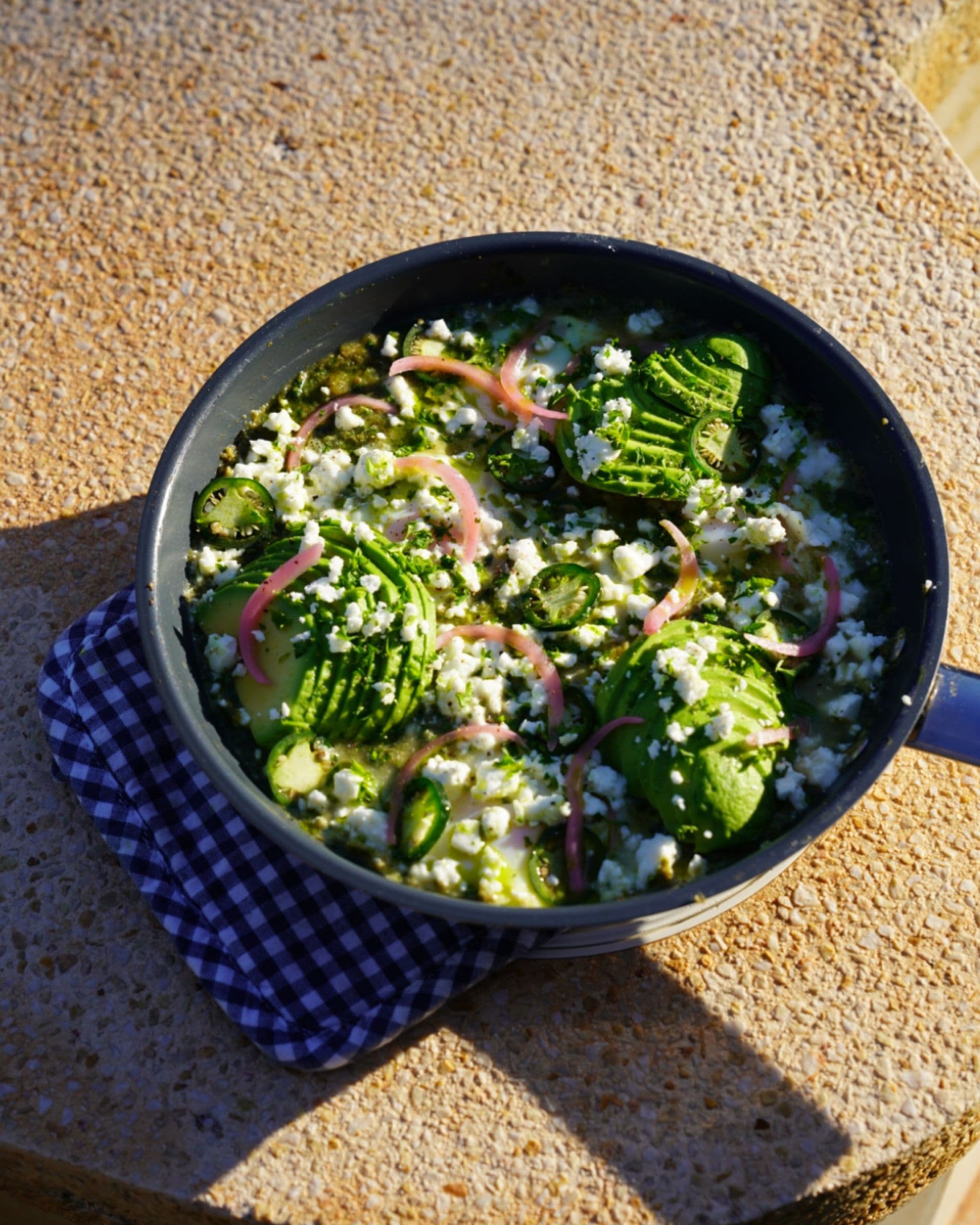 Sample menu image