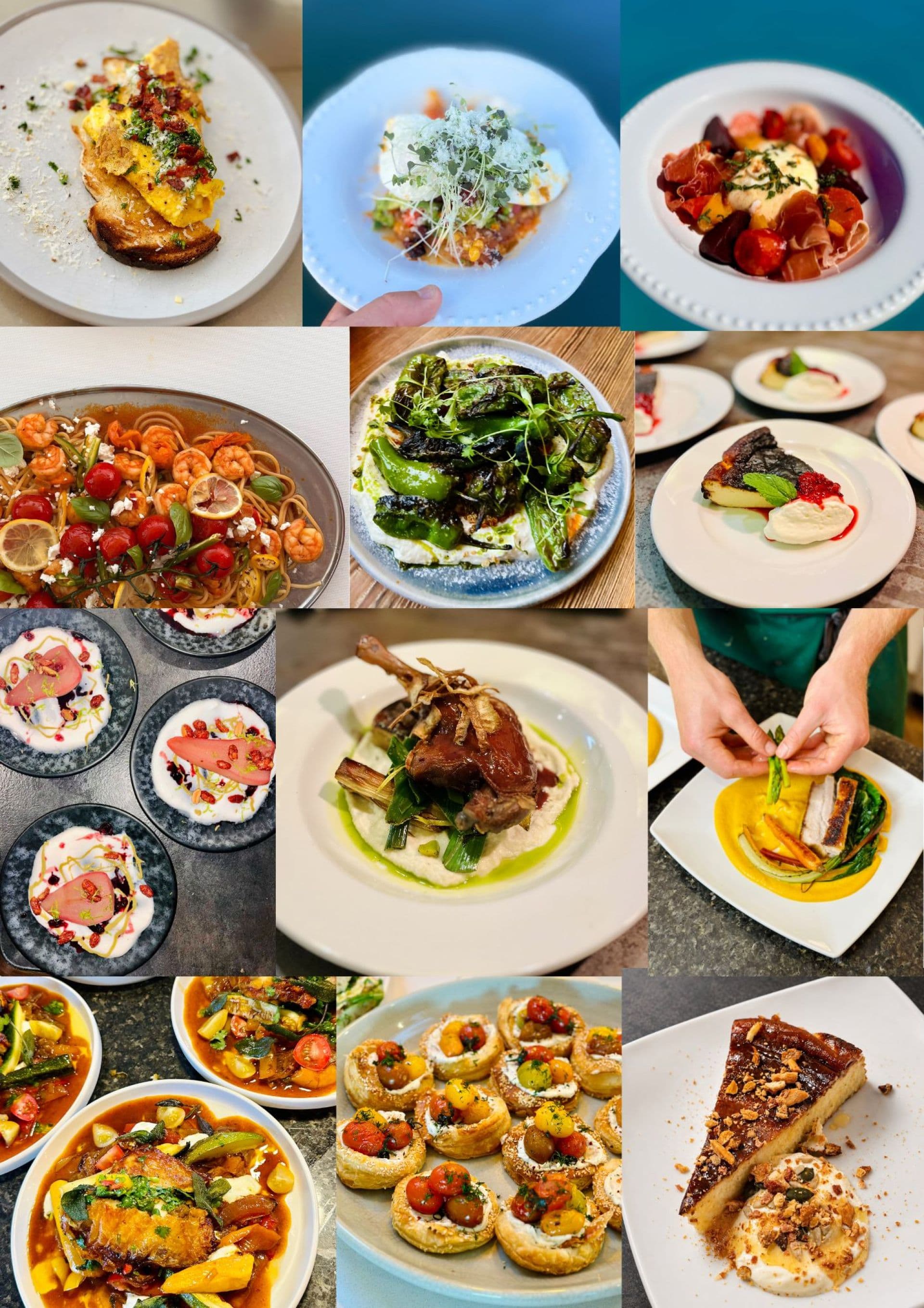 Sample menu image
