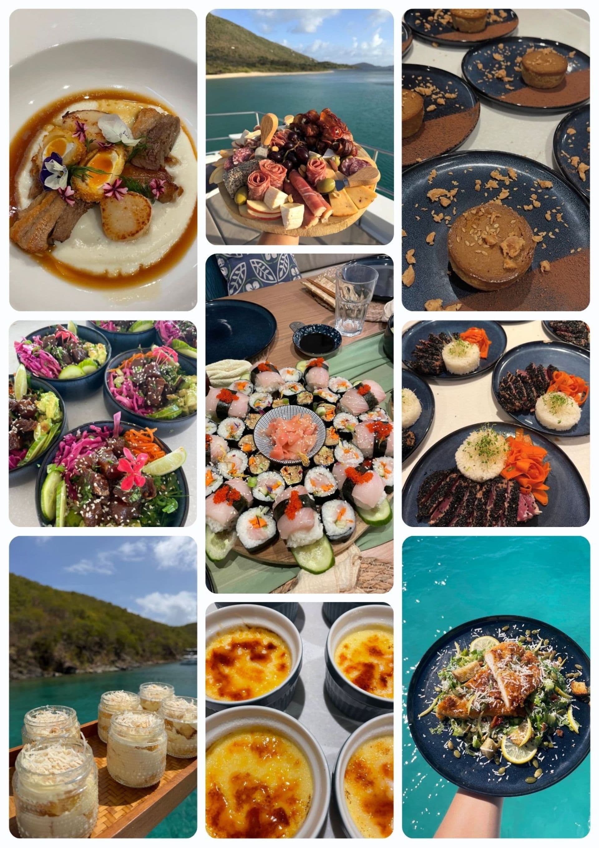 Sample menu image