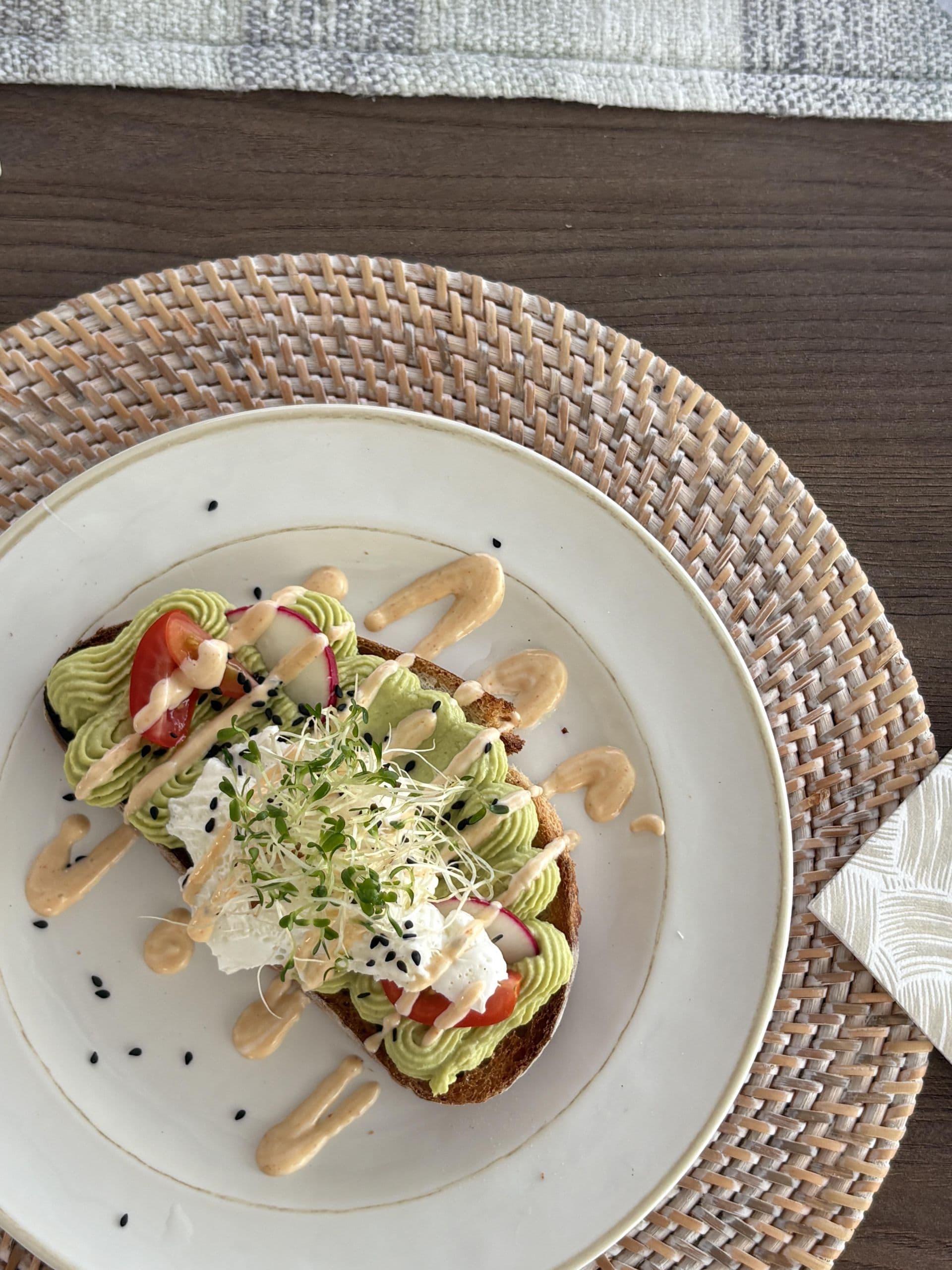 Sample menu image