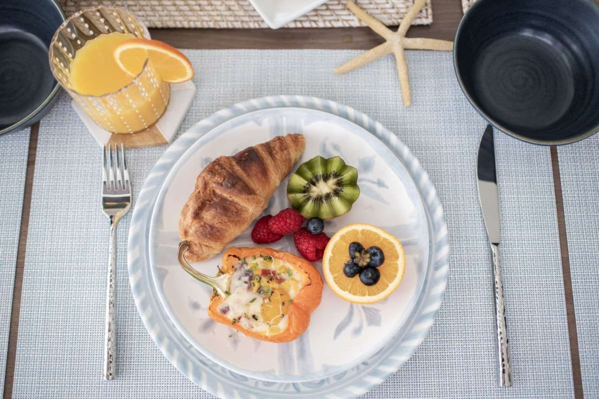 Sample menu image