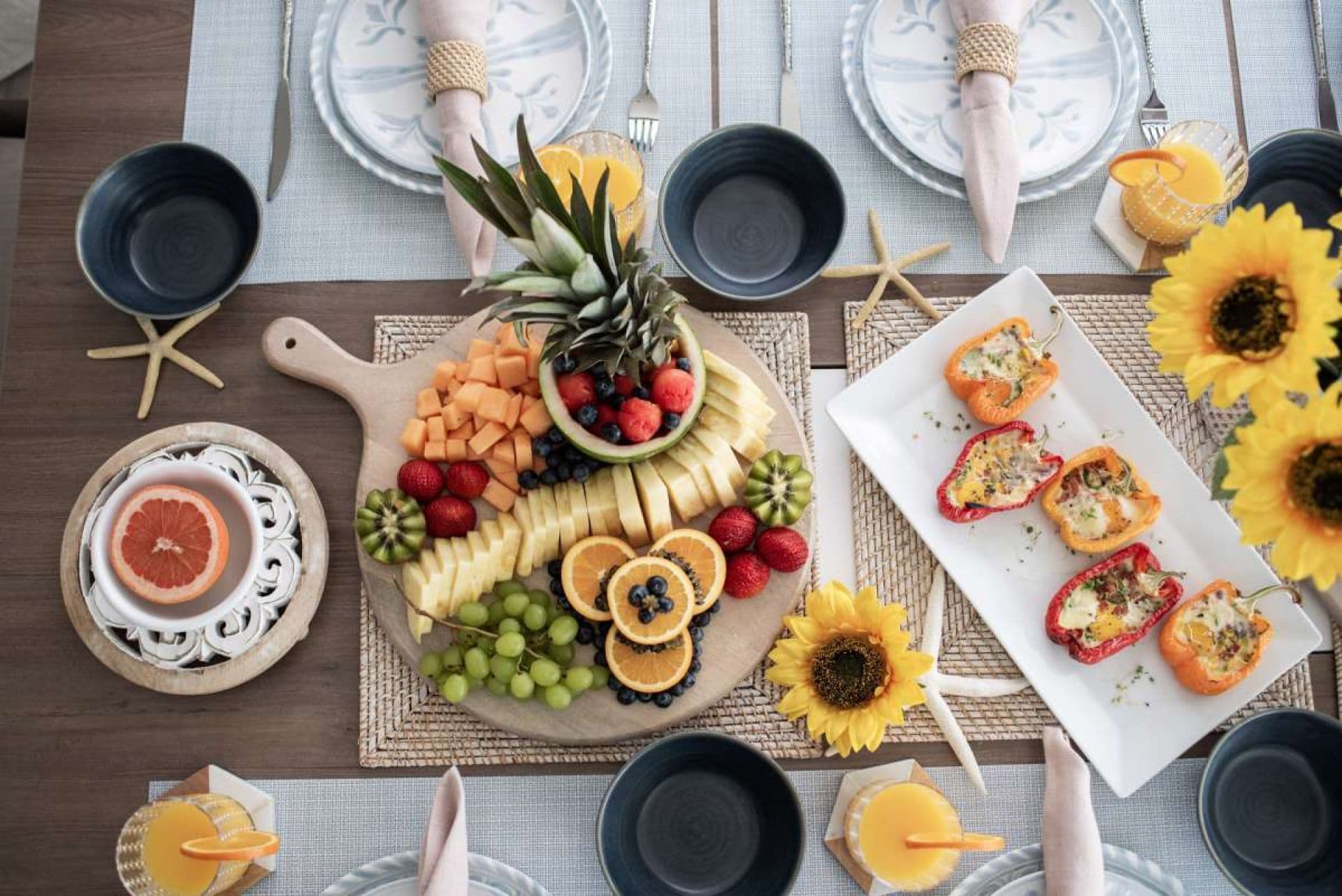 Sample menu image