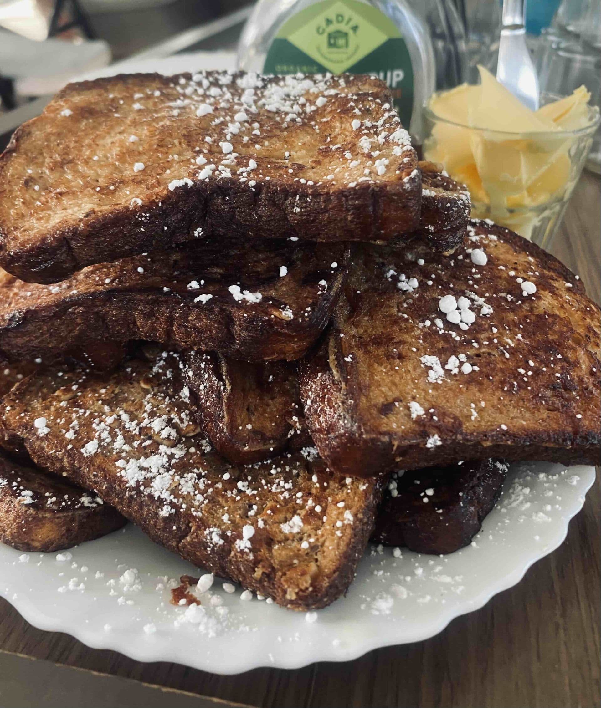 Sample menu image