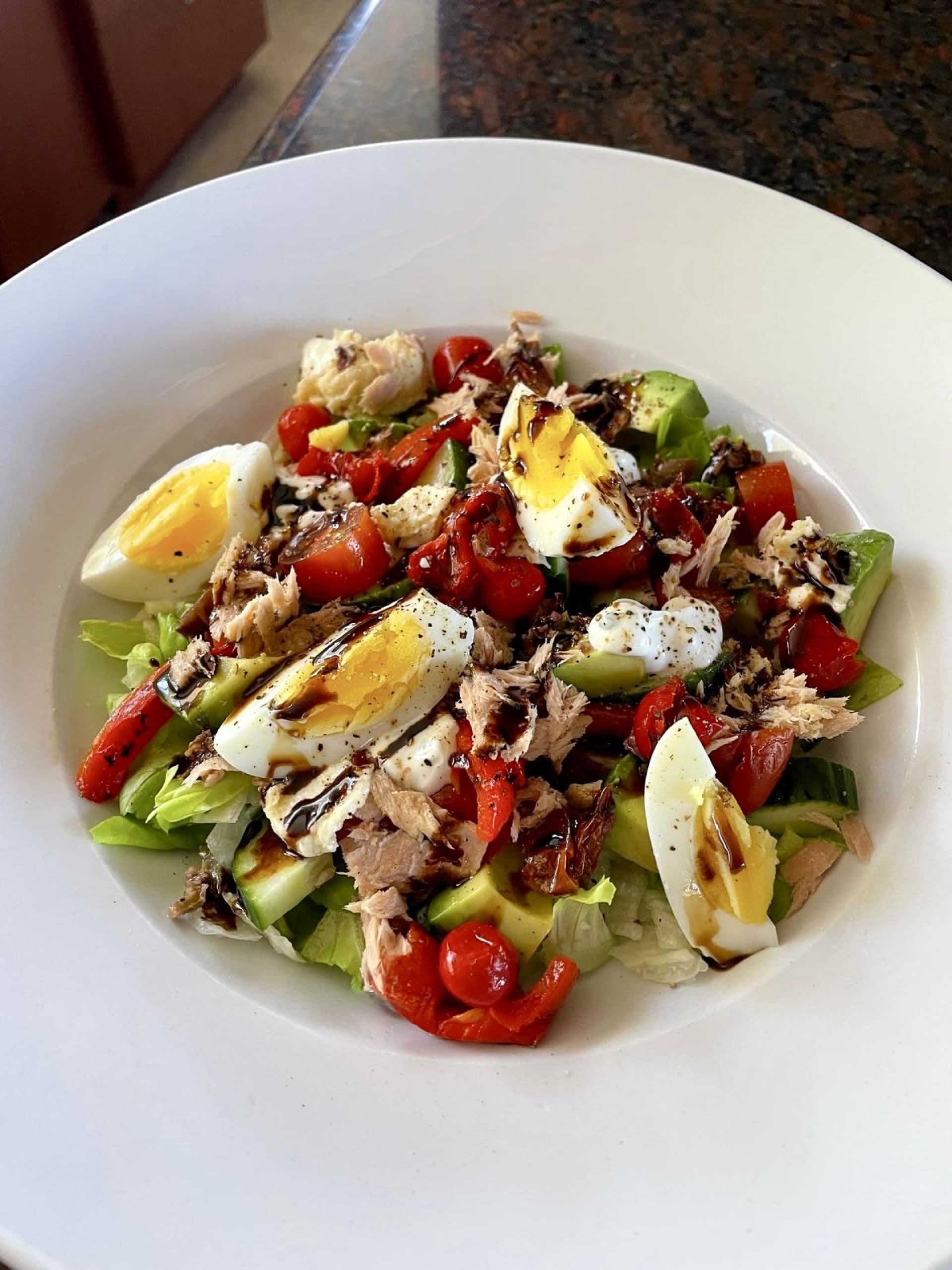 Sample menu image