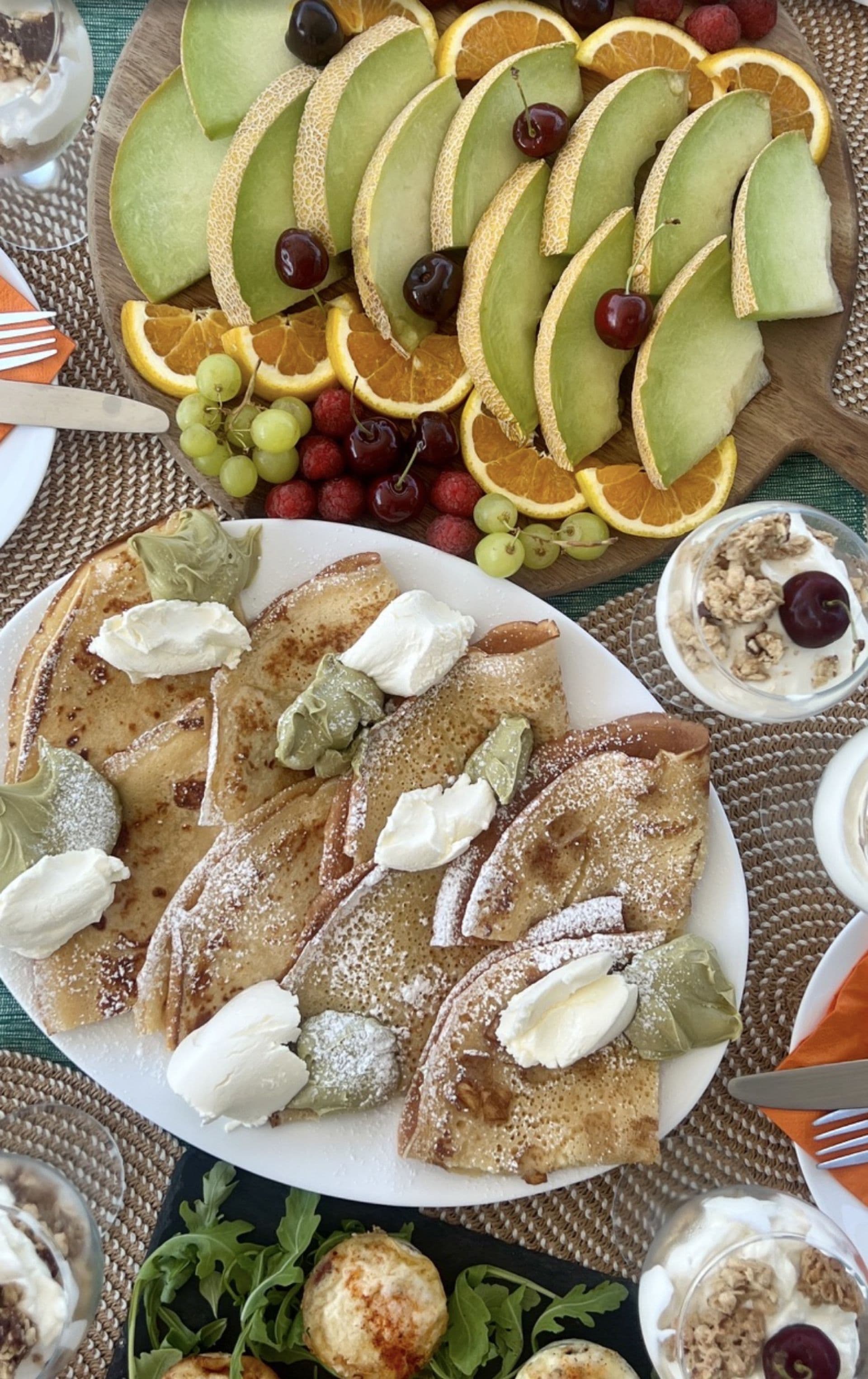 Sample menu image