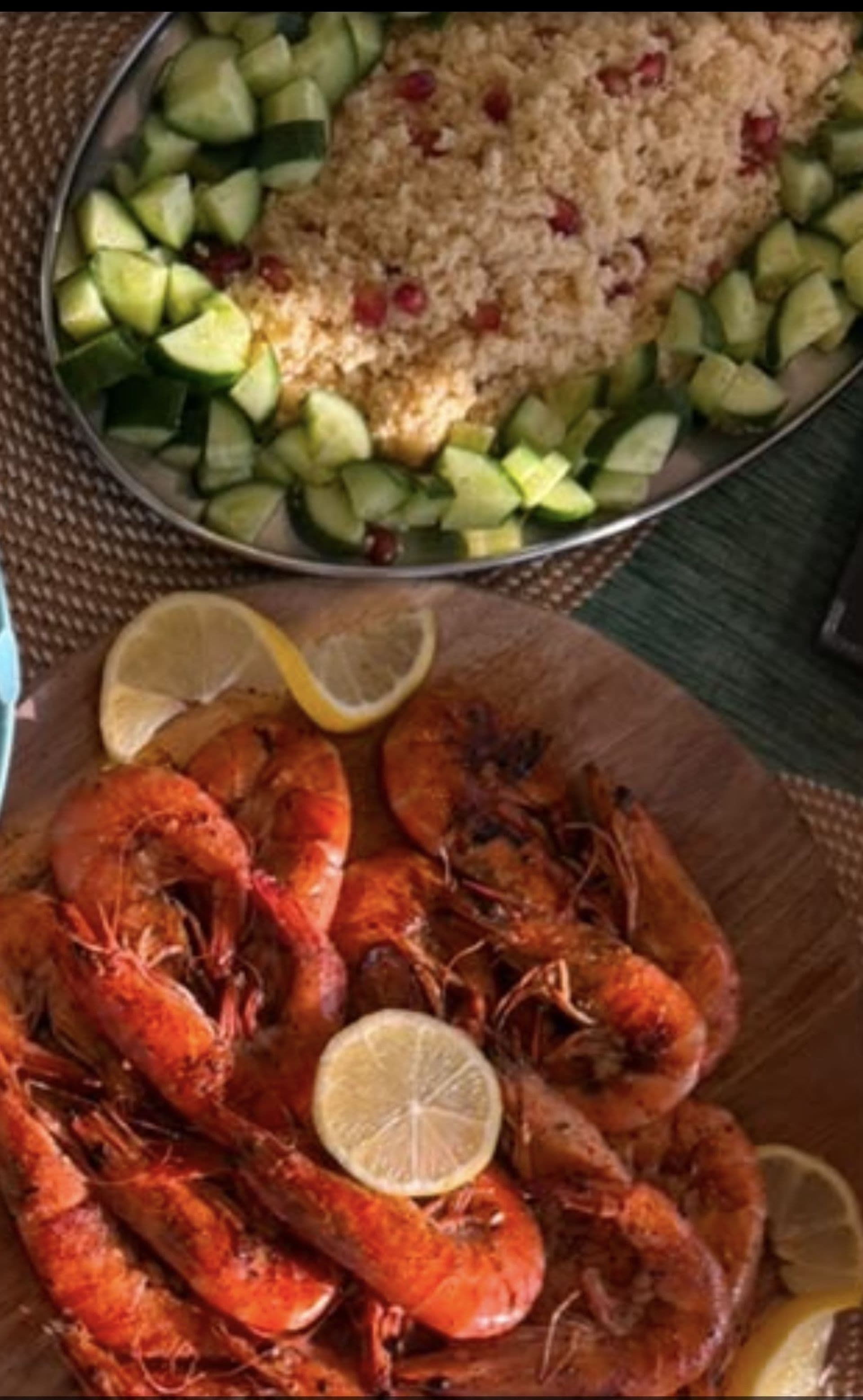Sample menu image
