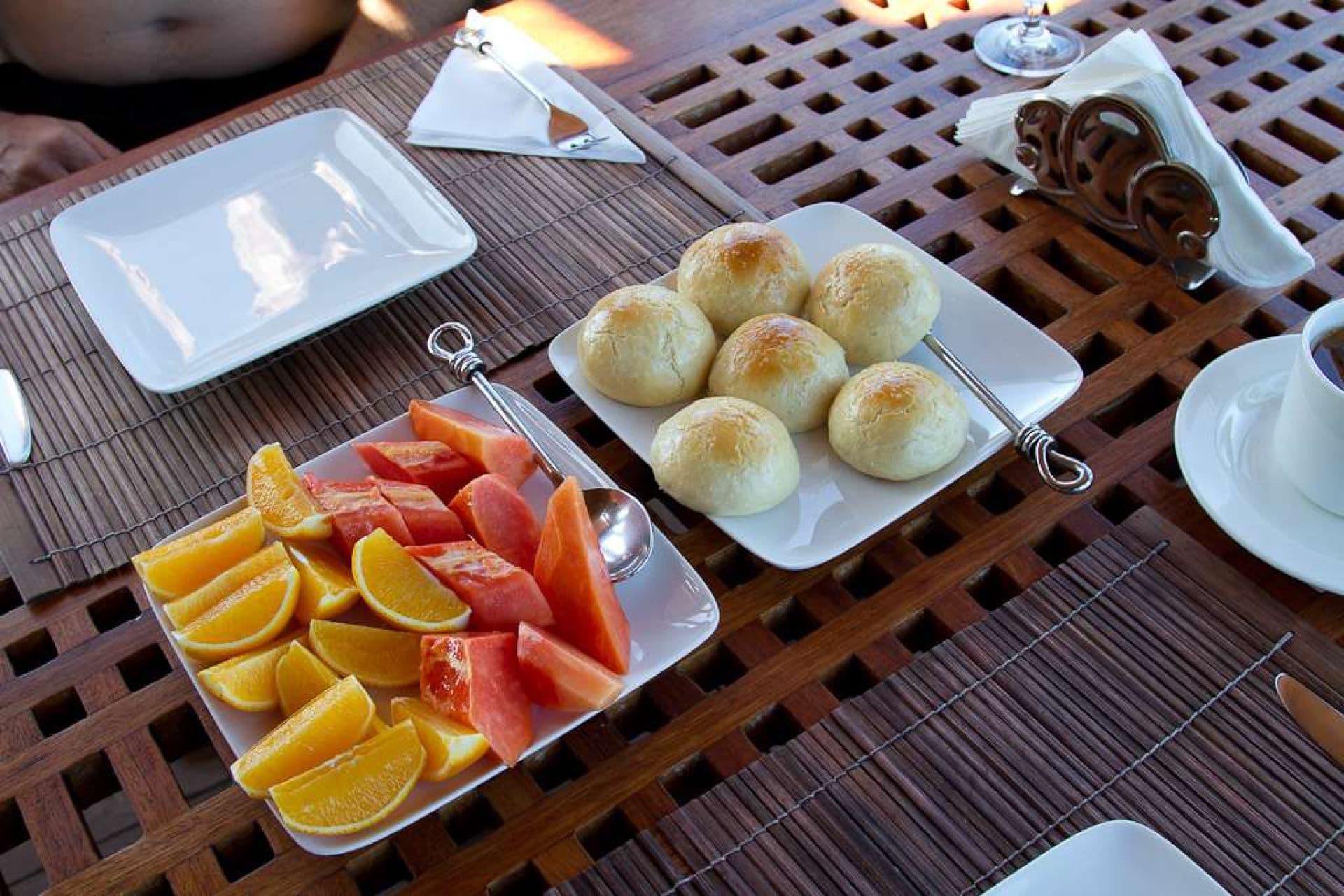 Sample menu image