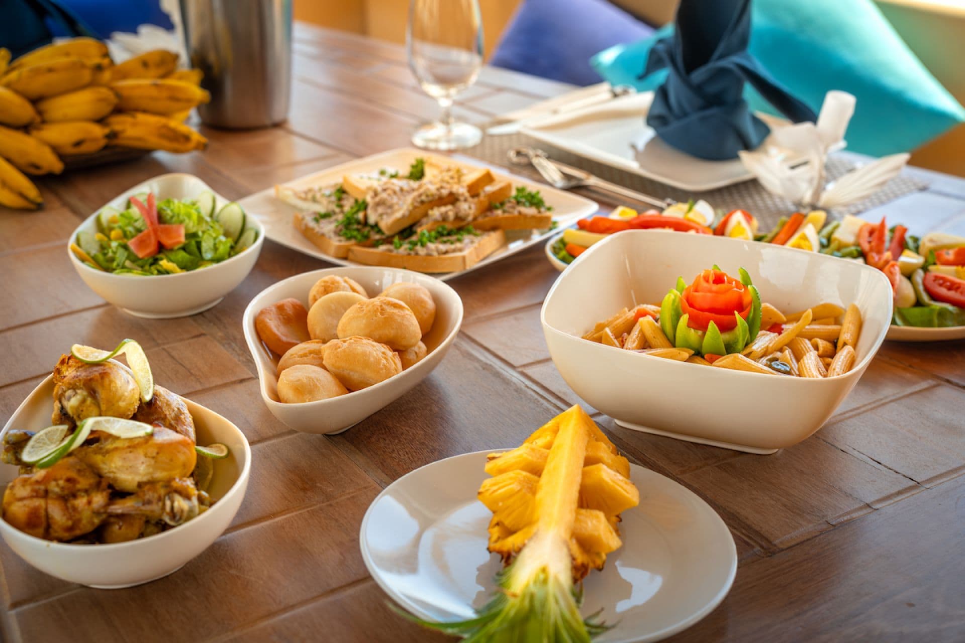 Sample menu image