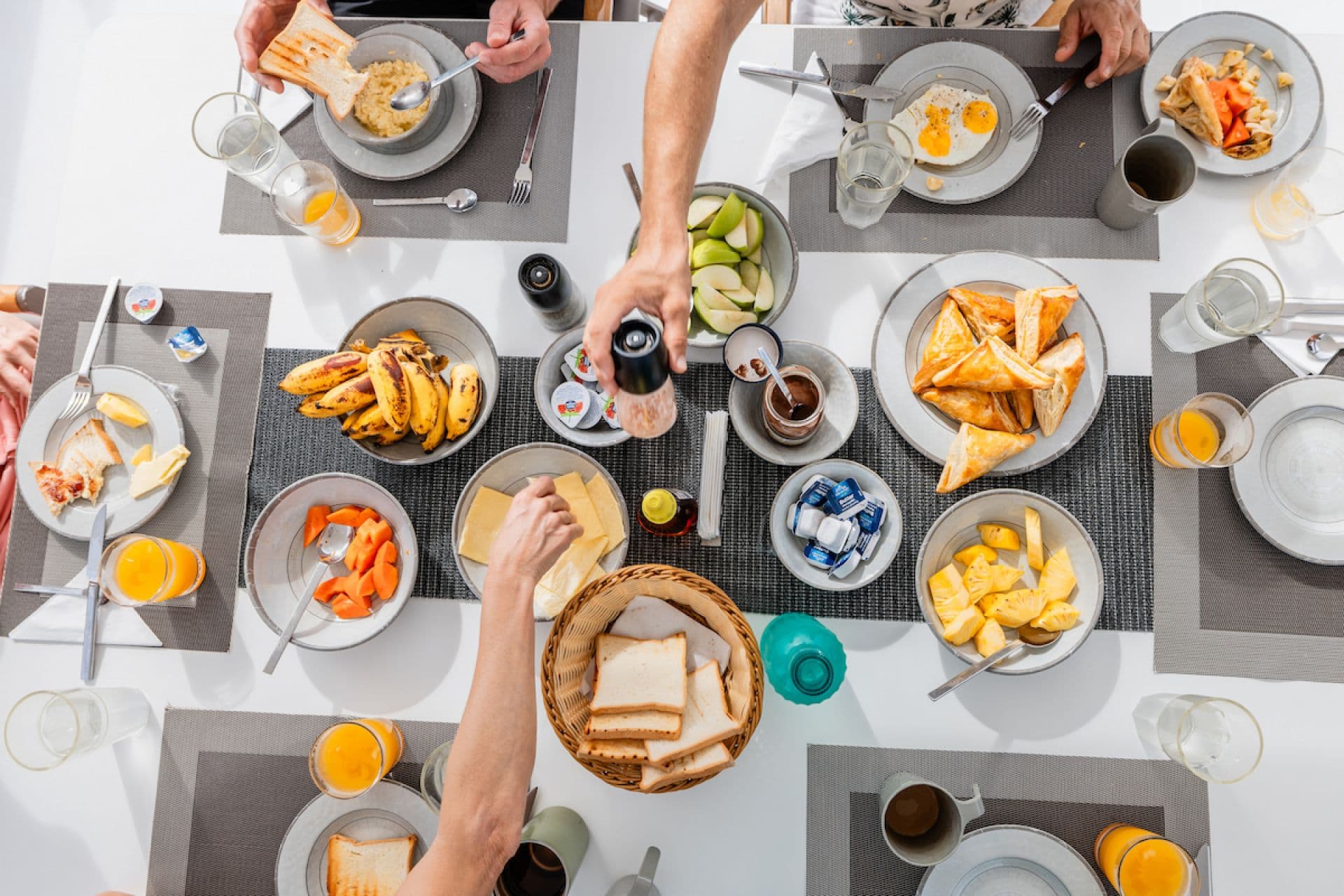 Sample menu image