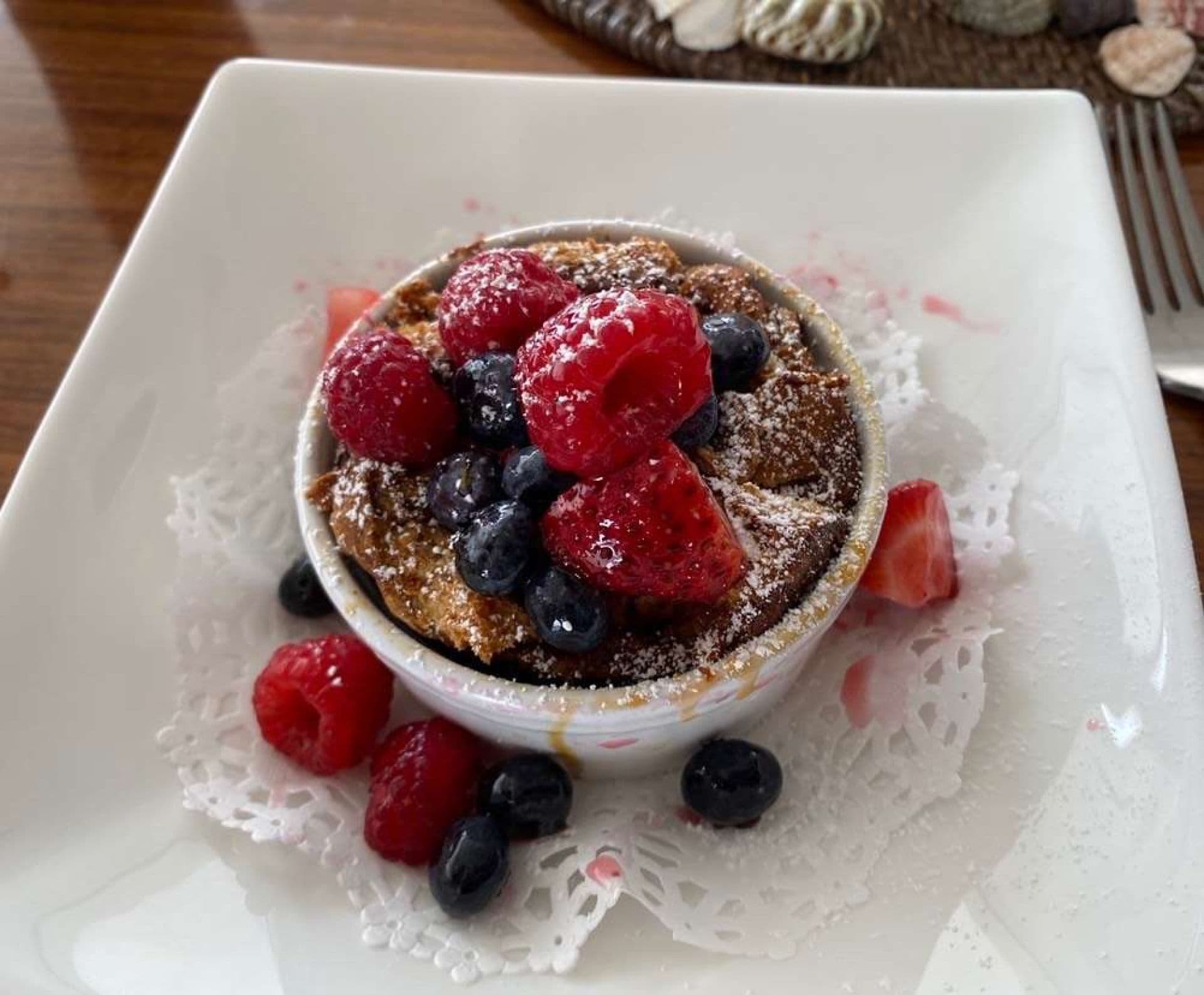 Sample menu image