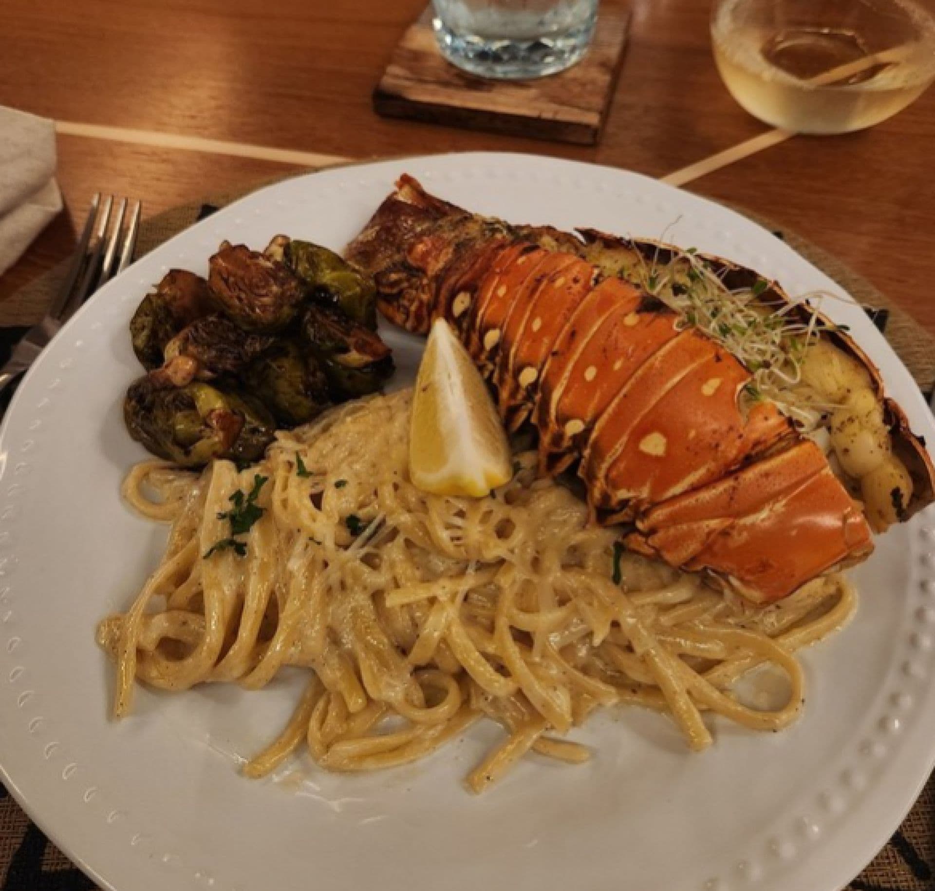 Sample menu image