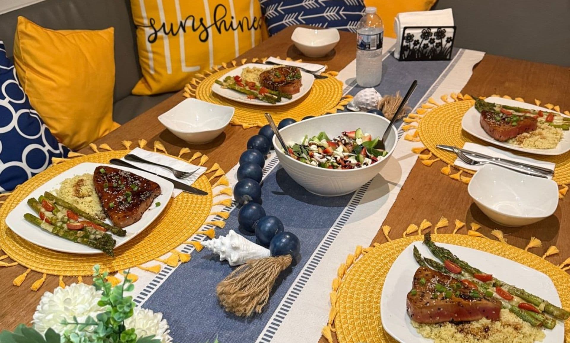 Sample menu image