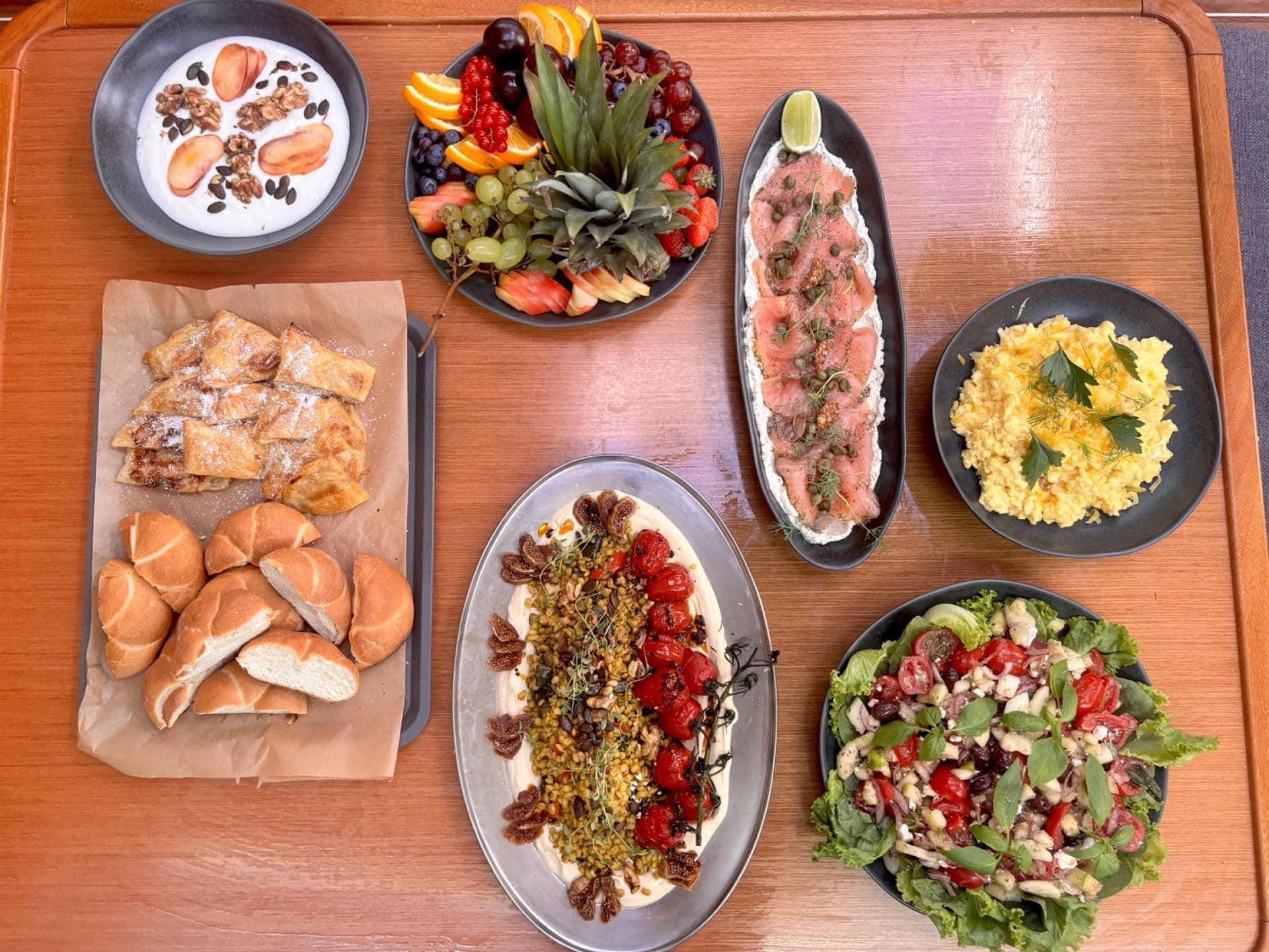 Sample menu image