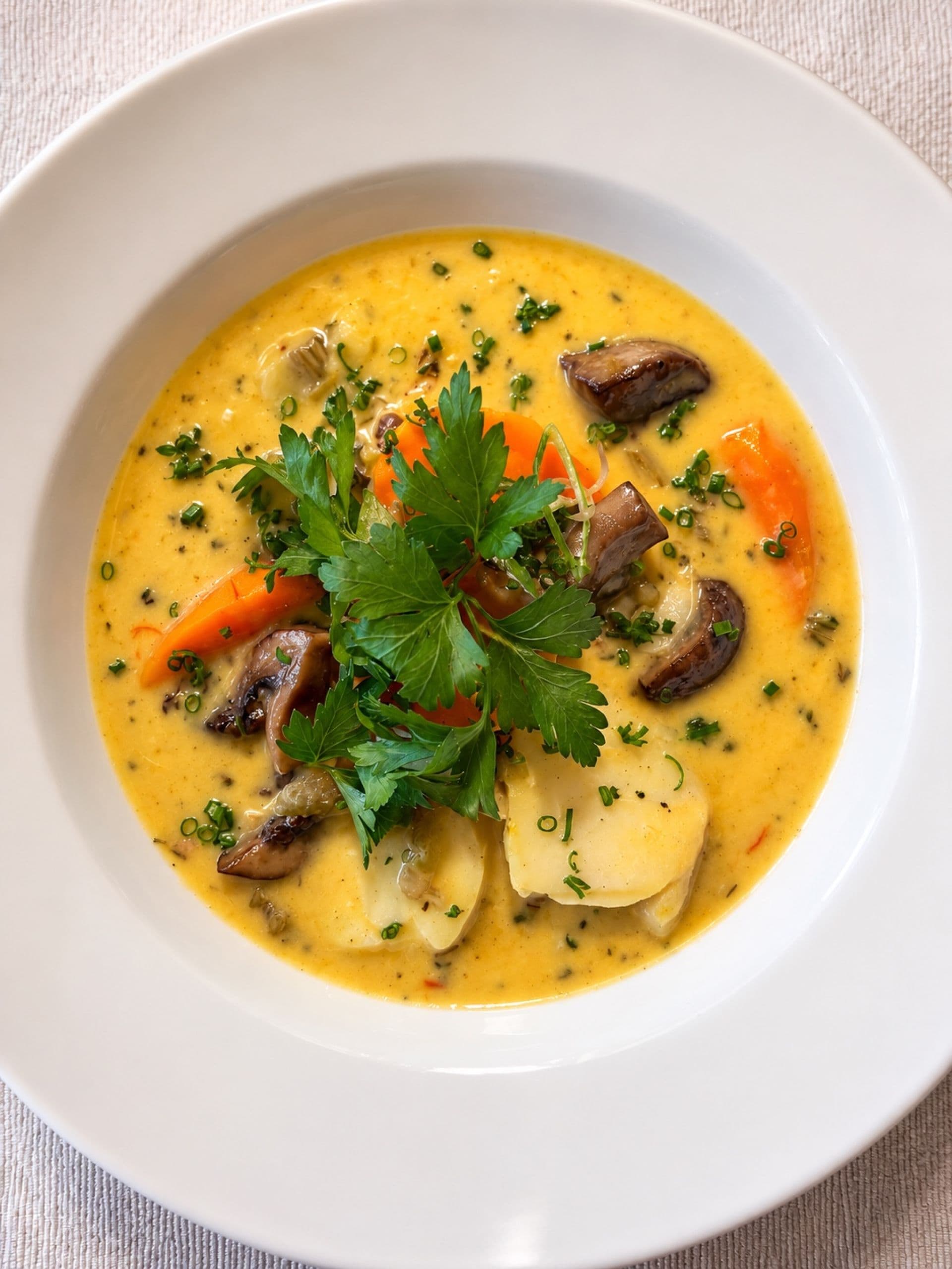 Sample menu image