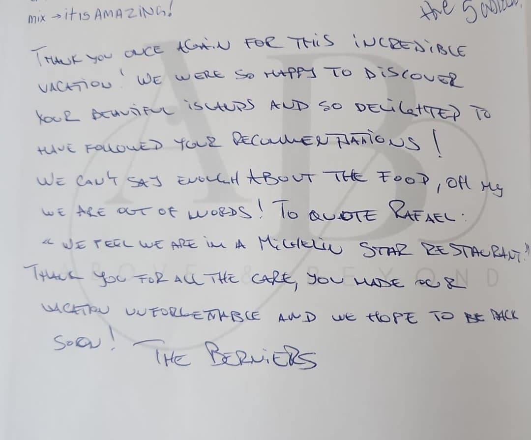 ABOVE & BEYOND guest review