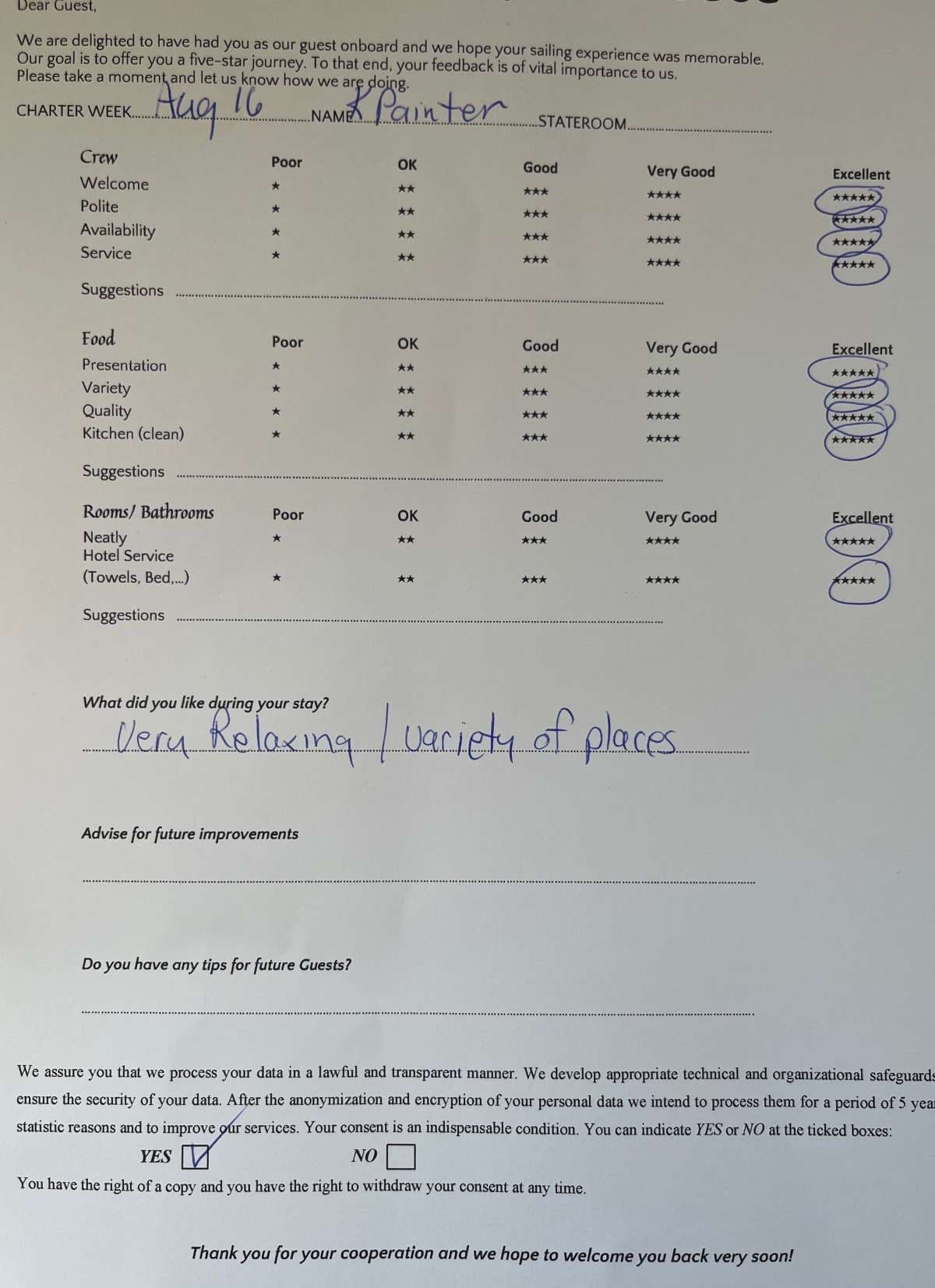 MAJESTY OF GREECE guest review