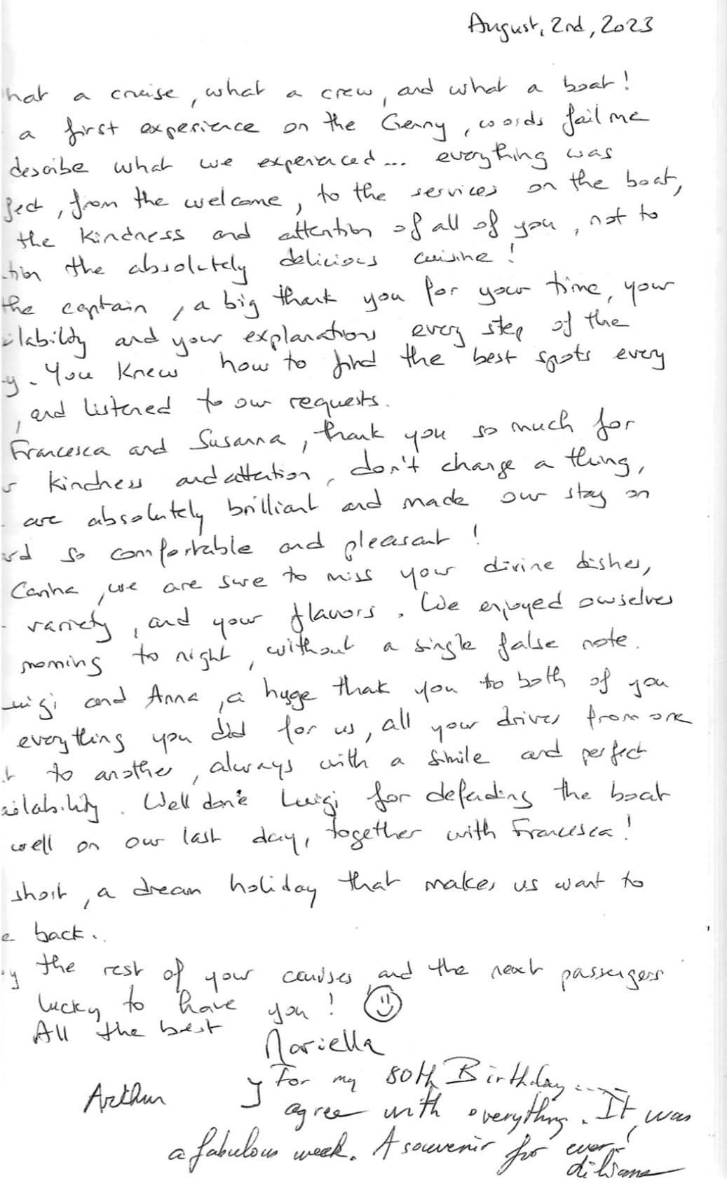 GENNY guest review