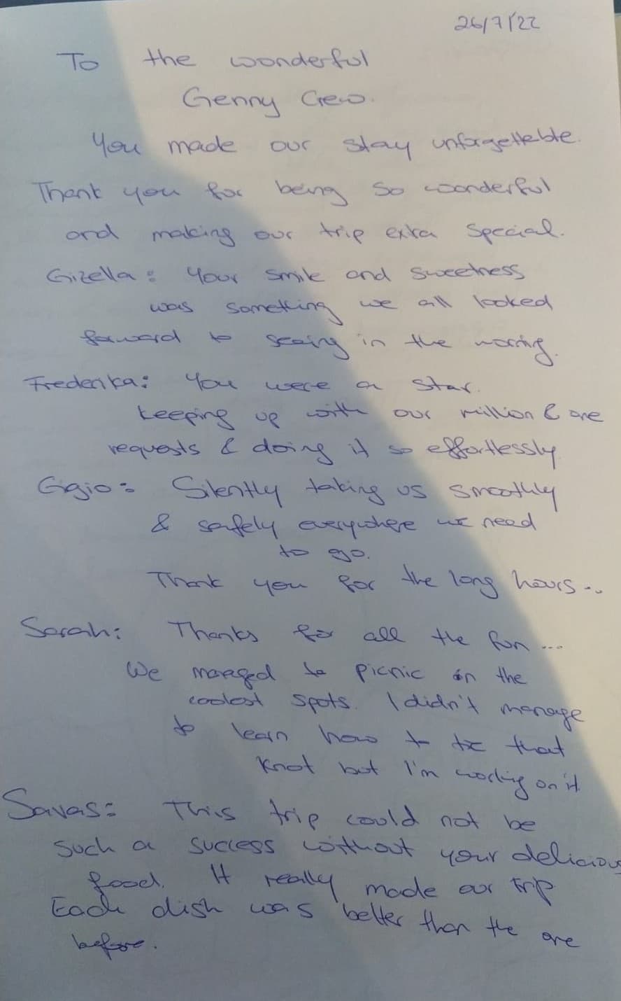 GENNY guest review