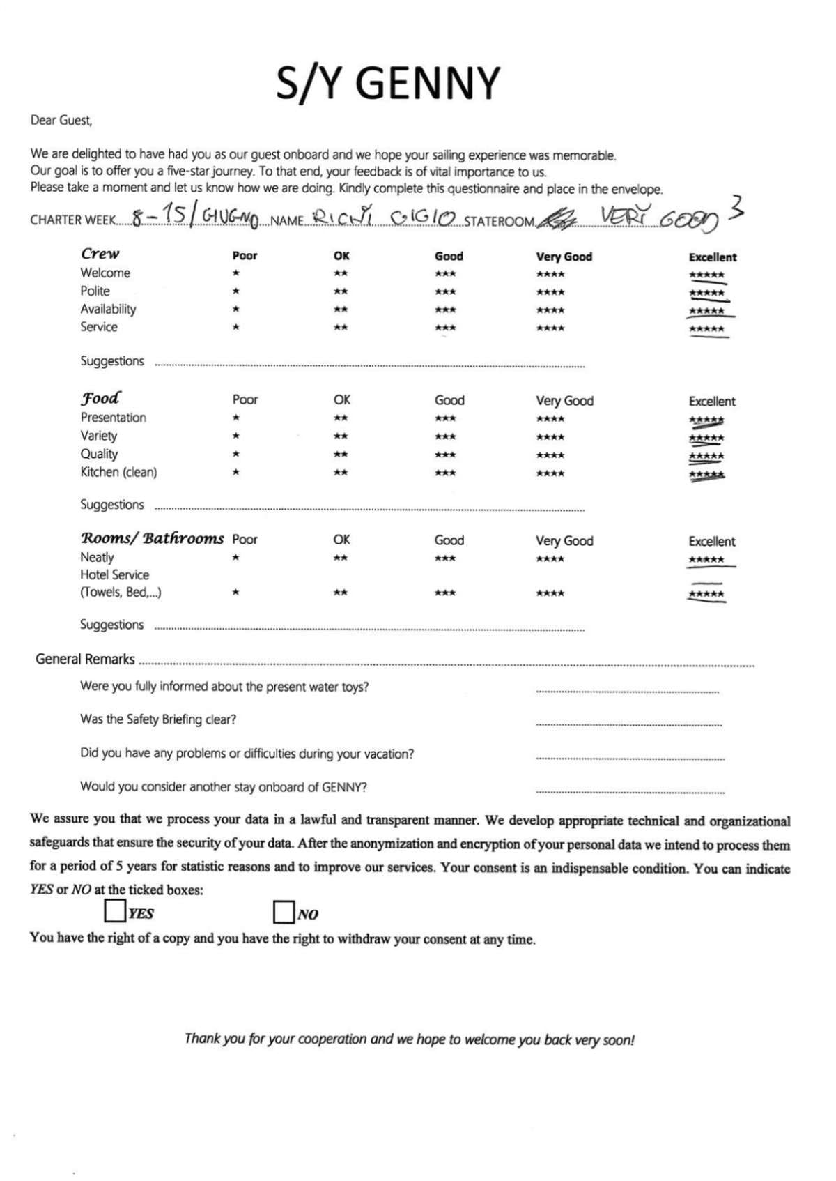 GENNY guest review