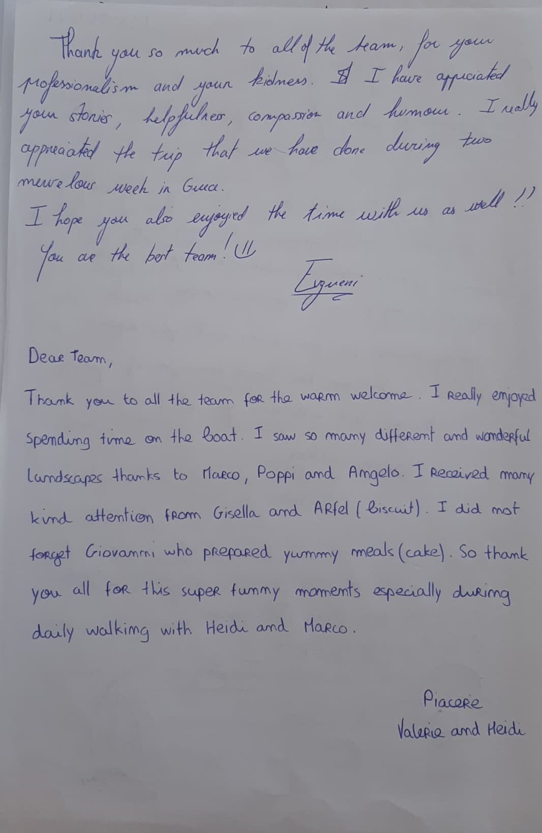GENNY guest review