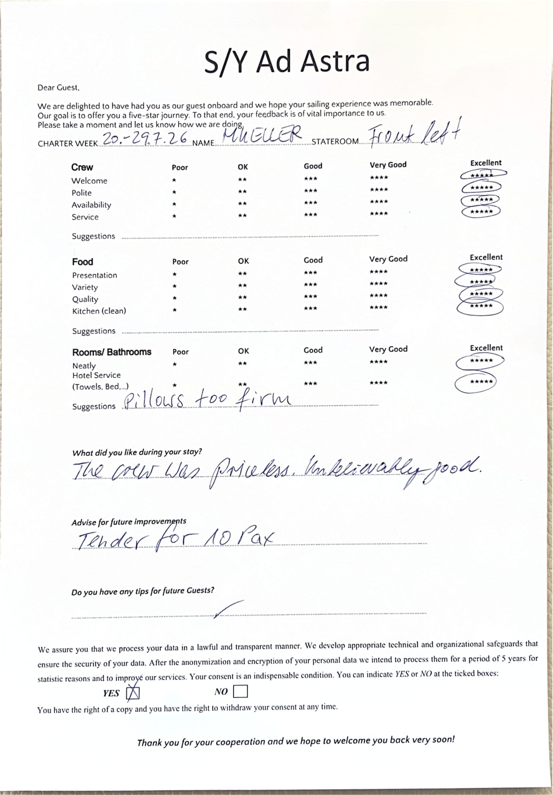 AD ASTRA guest review