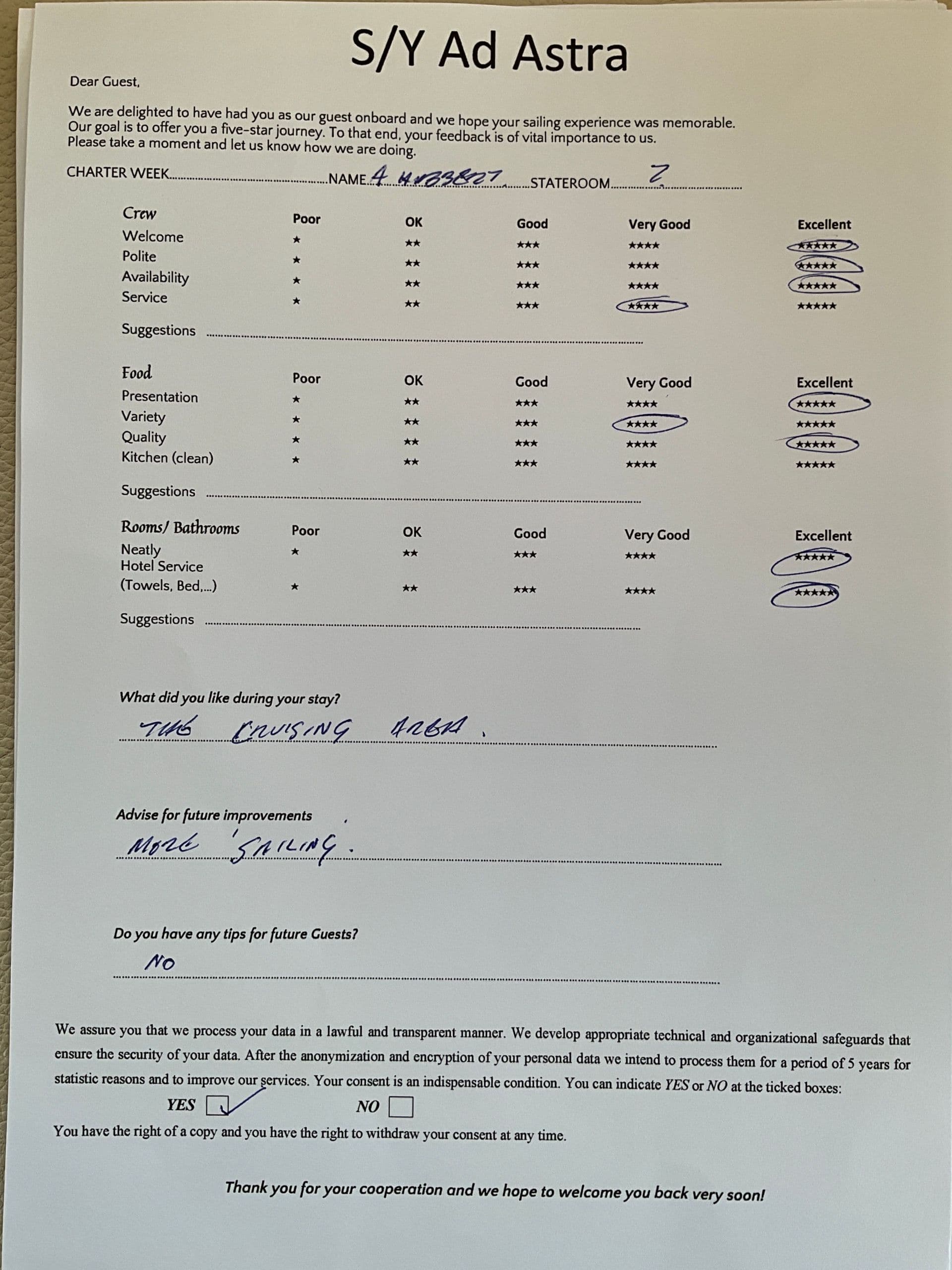 AD ASTRA guest review
